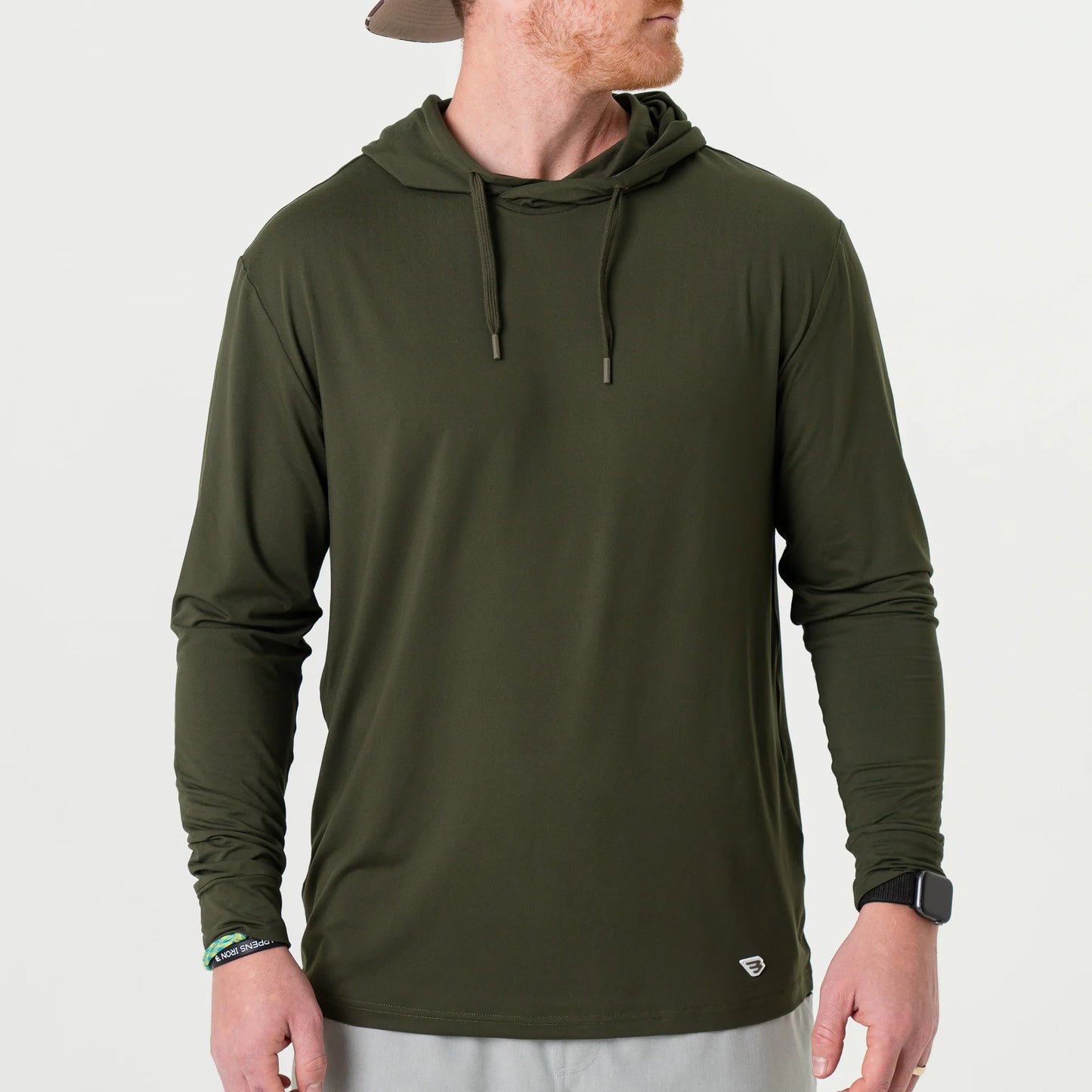 Burlebo Men’s Performance Hoodie - Mallard Green