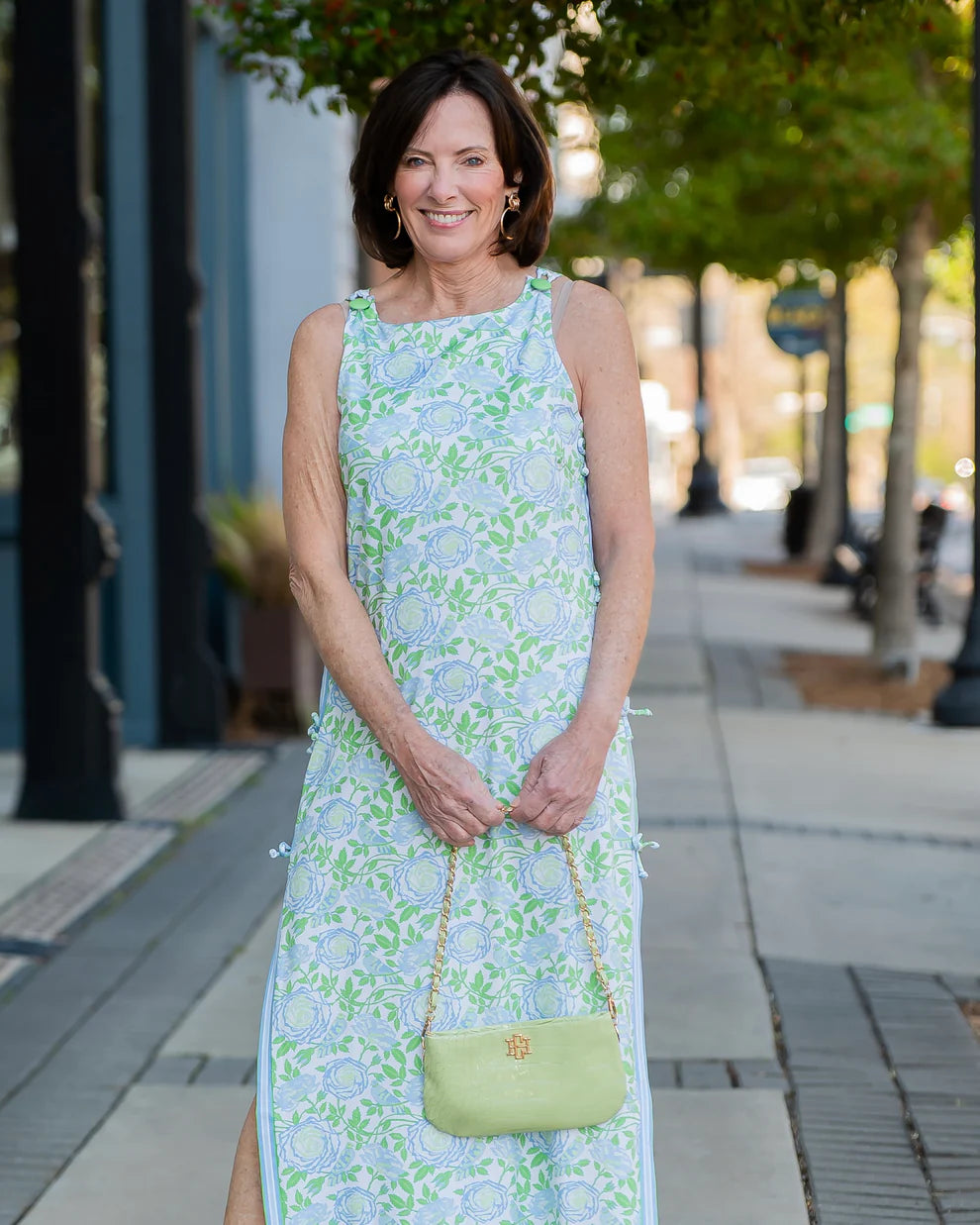 CH Livi Crossbody - Lime Patent EC