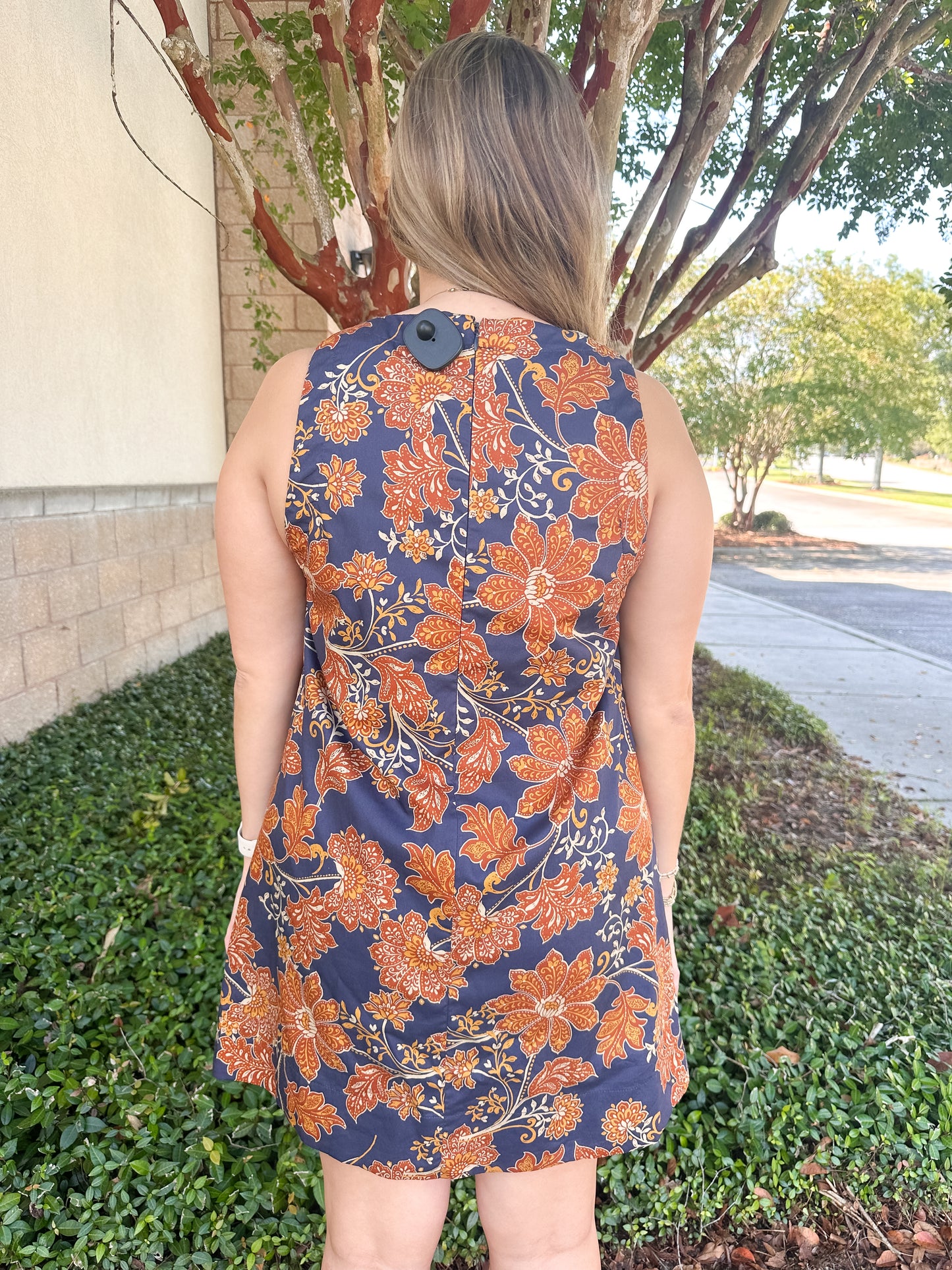Marlo Mini Dress - Navy