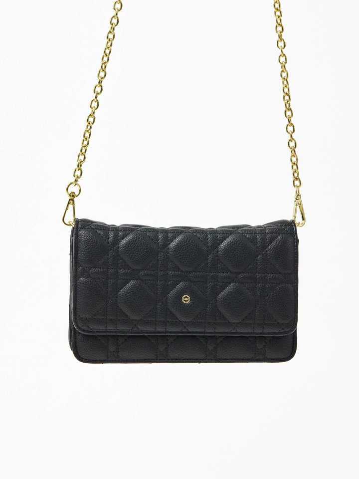 Night Out Quilted Crossbody Bag
