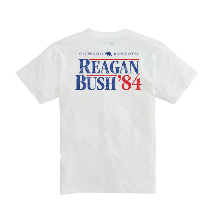Onward Reserve Reagan Bush ‘84 S/S T-Shirt - White
