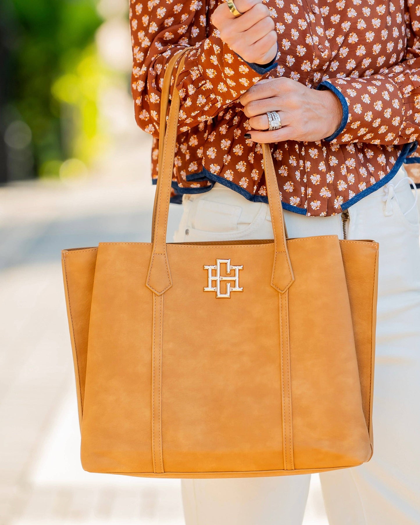 CH Heath Tote Bag Mustard S