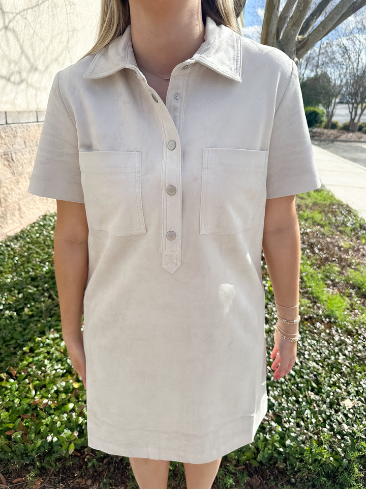 Sydney Suede Mini Dress