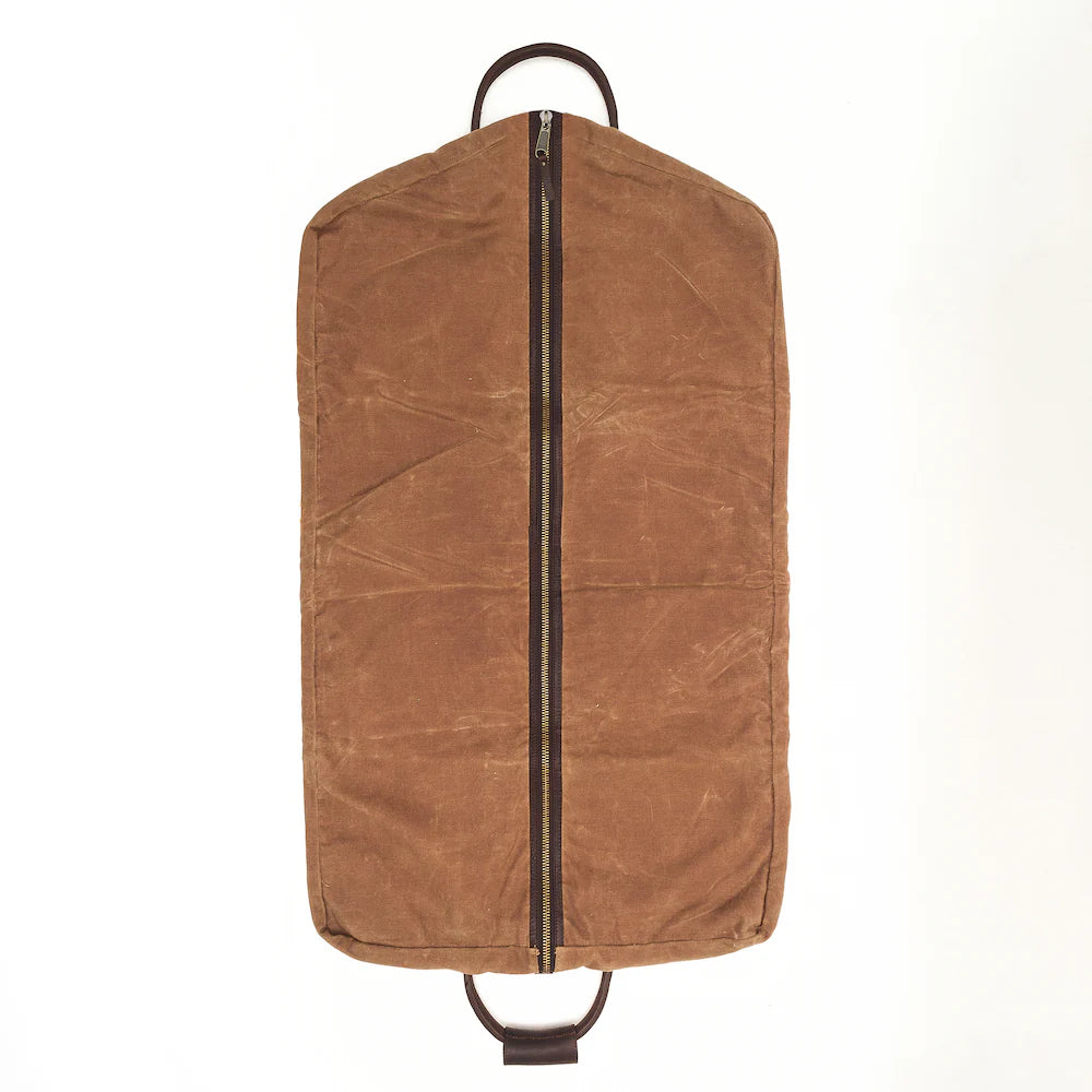 Mission Mercantile Campaign Waxed Canvas Garment Bag