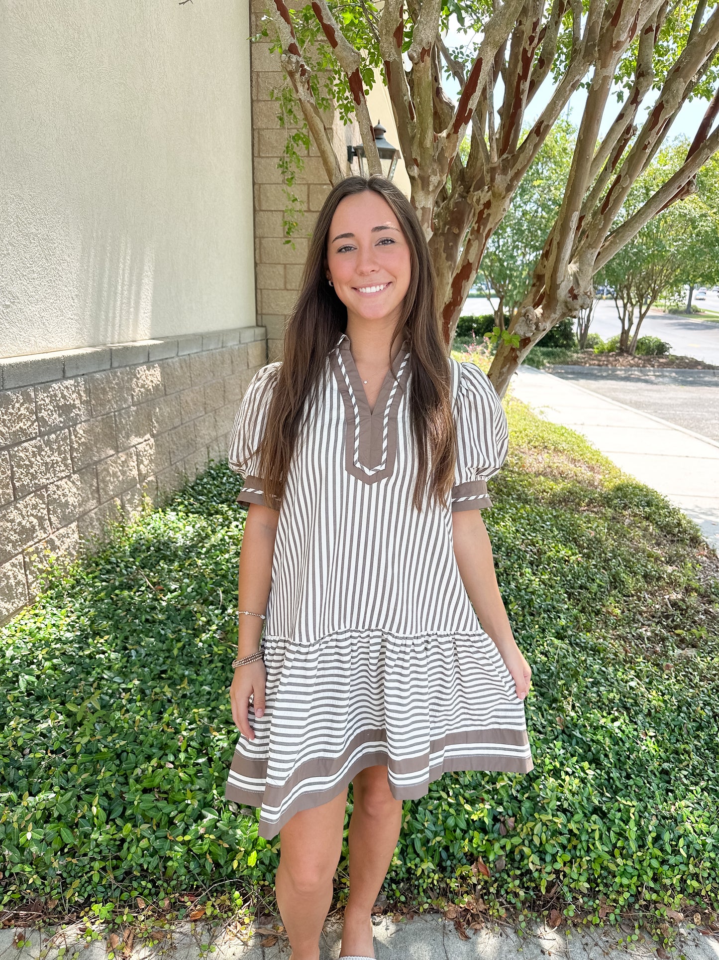 Tara Striped Dress