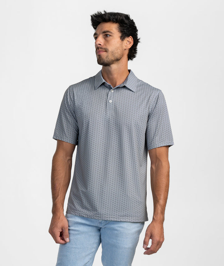 SSCO Men’s Gridiron MotionTech Polo SS - Iron