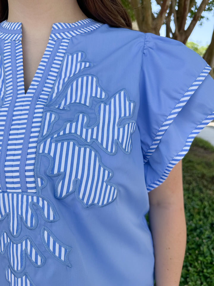 Westin Stripe Accent Top