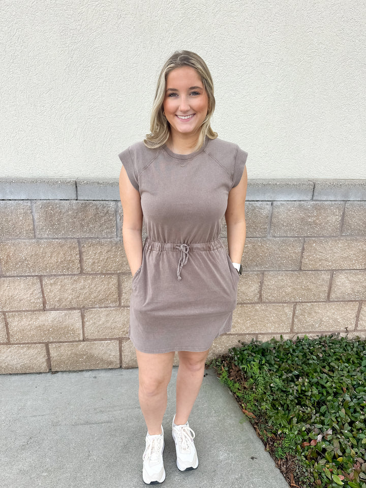 Kalani Dress - Perfectly Taupe