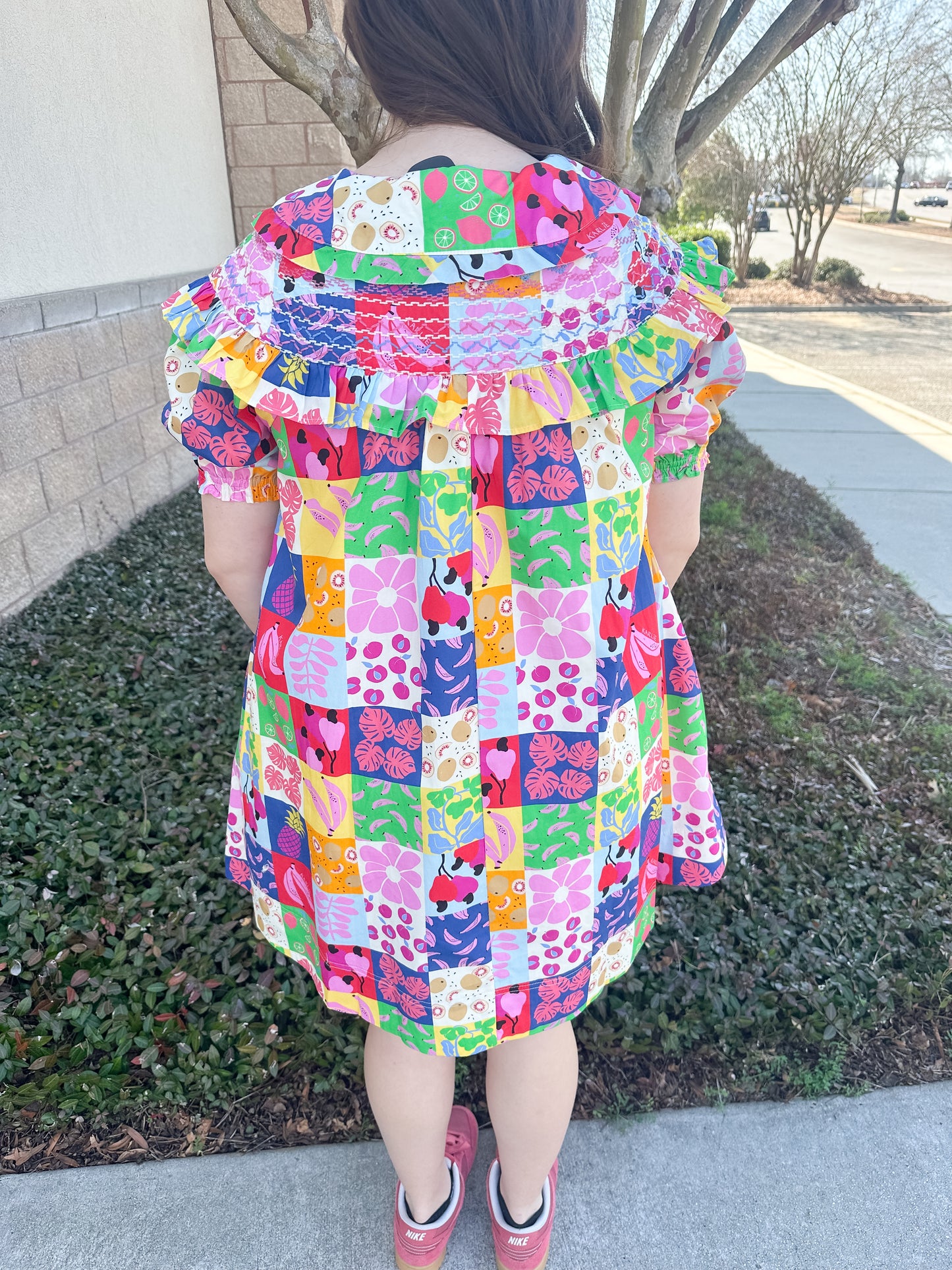 Peppa Fruit Mini Dress