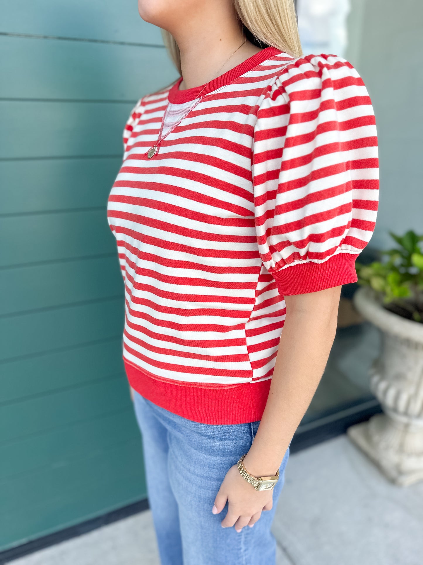 Giana Stripe Top