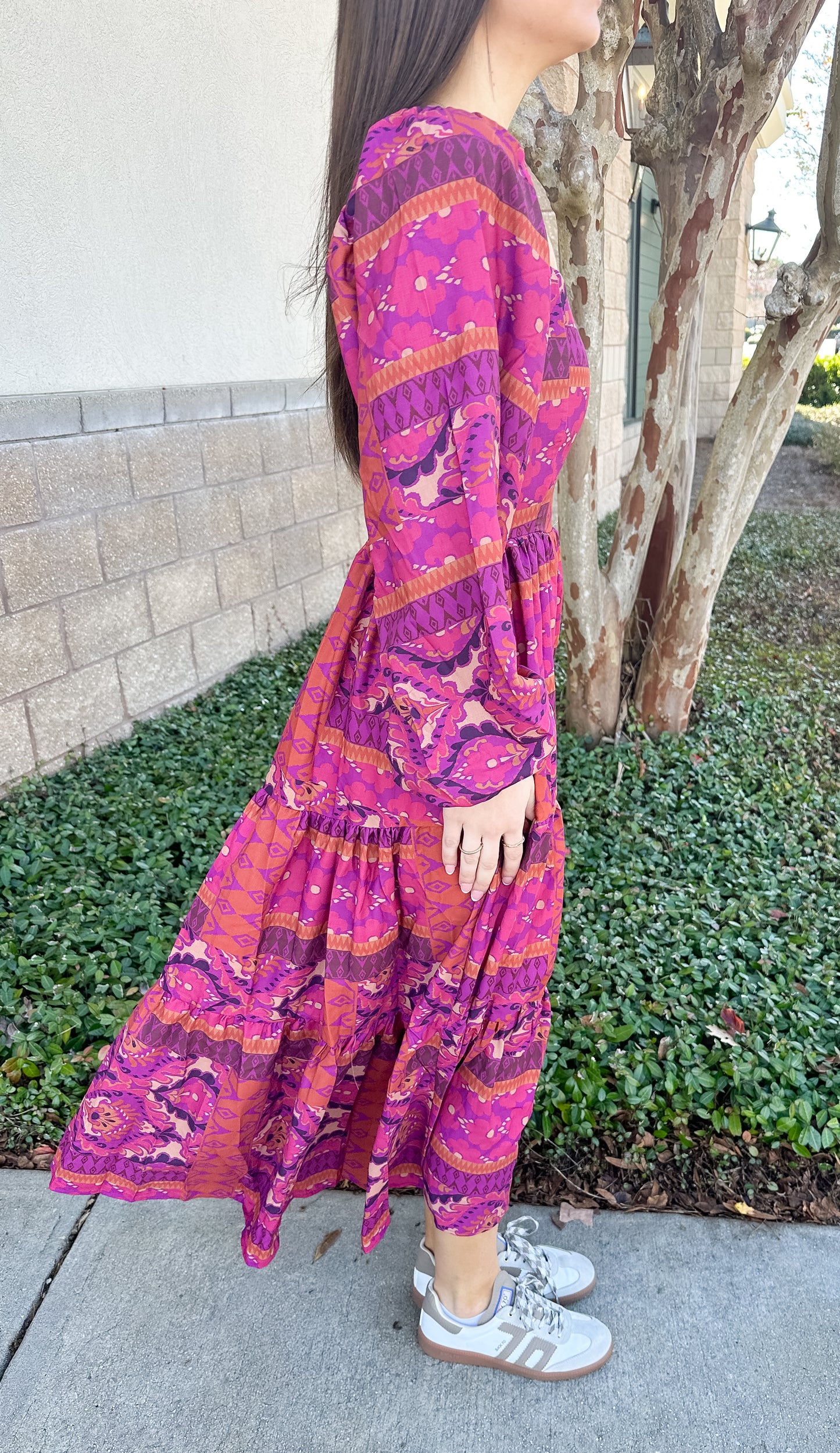 Sunset Mosaic Dress