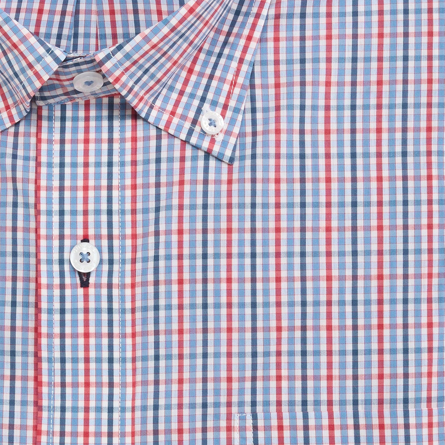 Onward Reserve Warden Classic Fit Quad Performance Twill Button Down - Ensign Blue