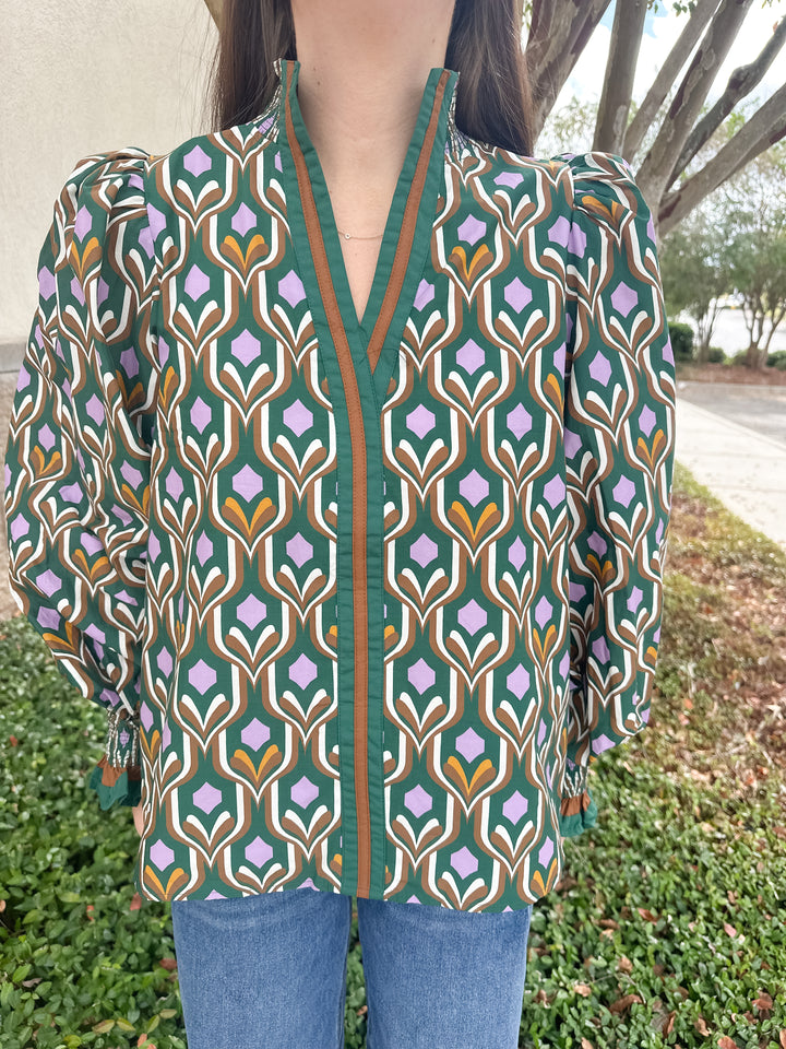 Angee V-Neck Top