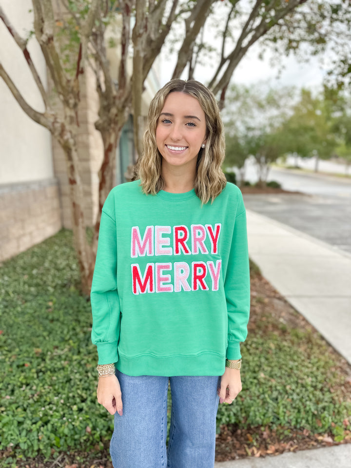 MS Sarah Sweatshirt - Merry Merry
