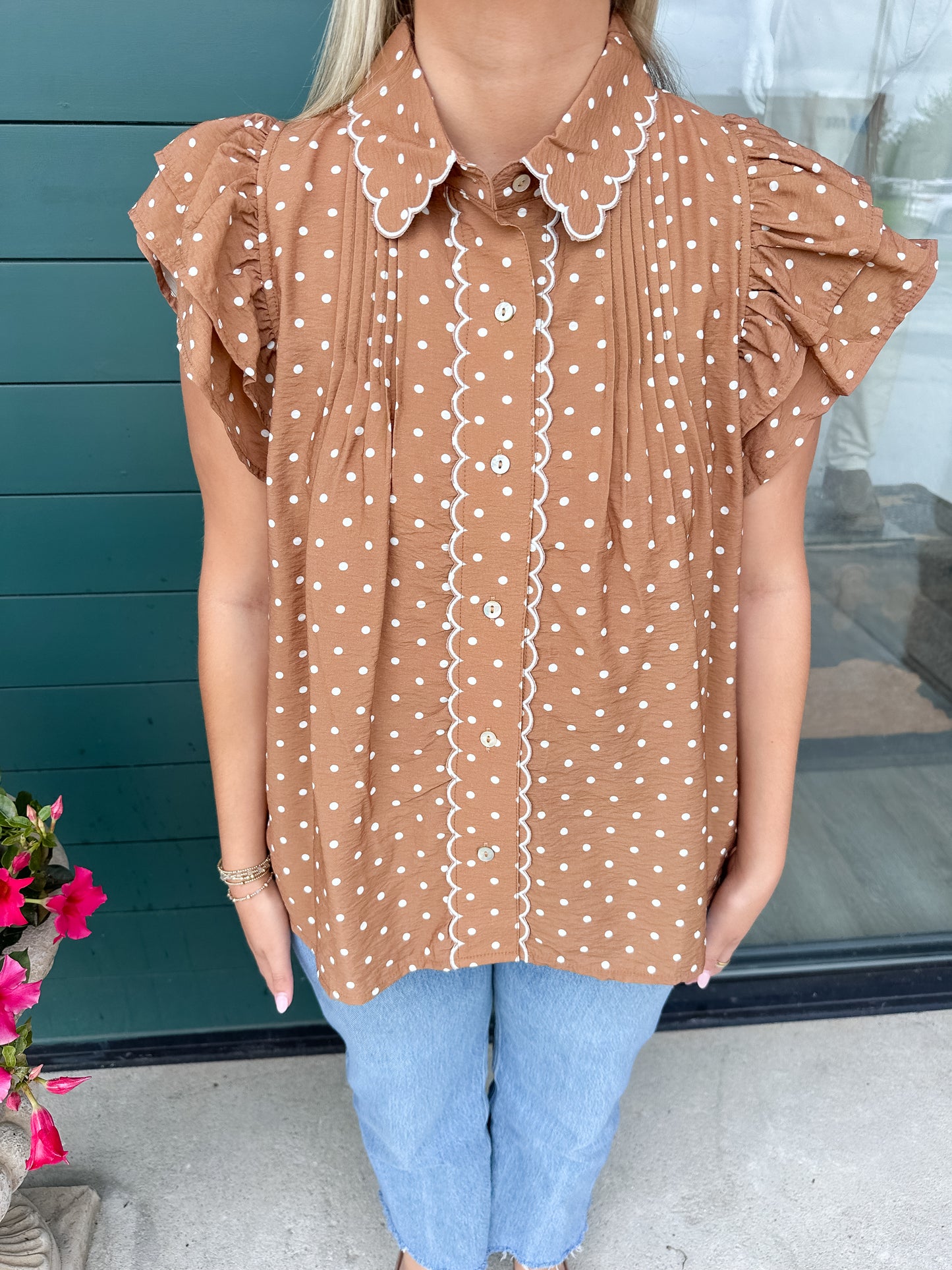 Lauren Top - Brown
