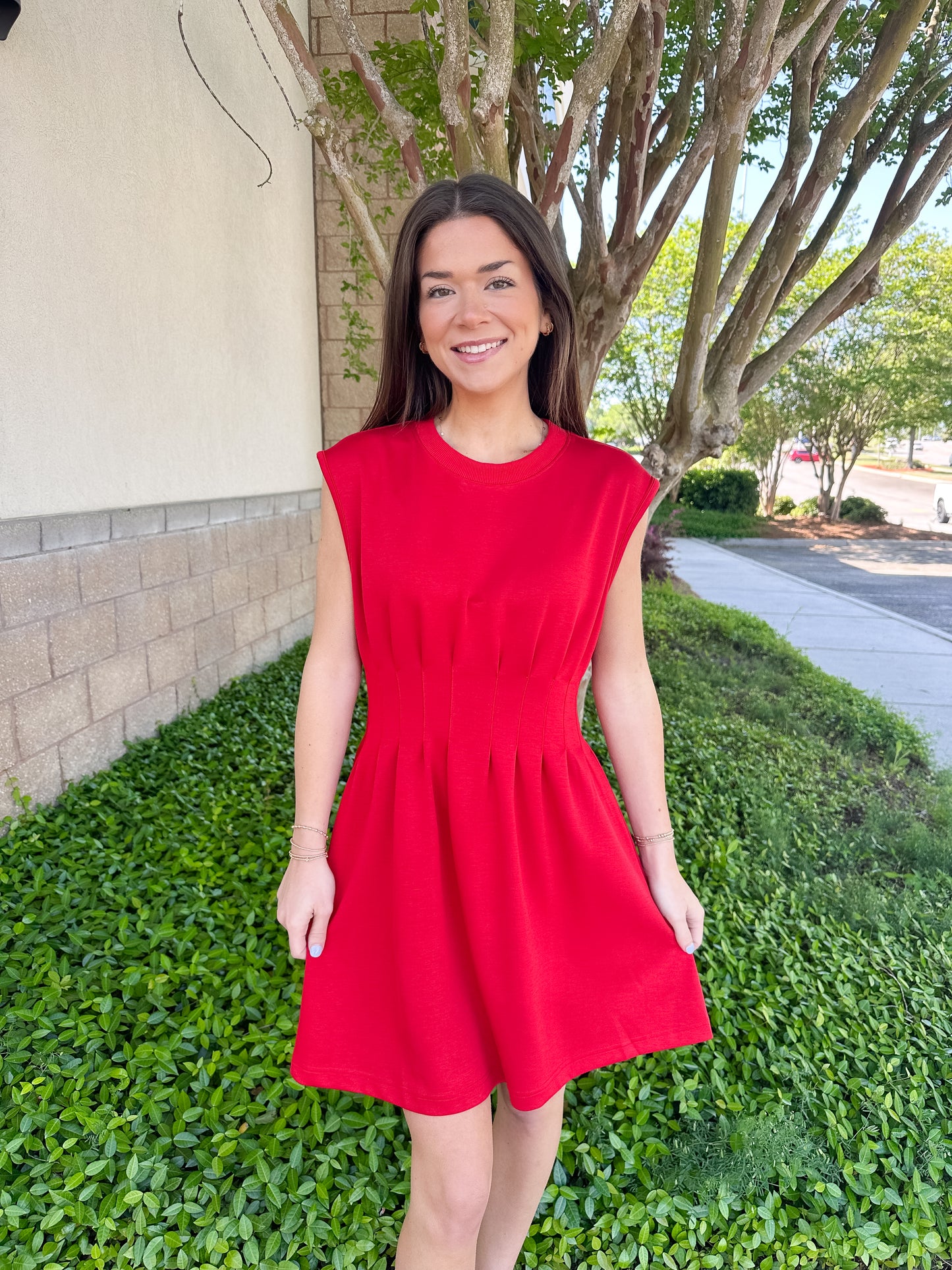 Charlie Dress - Red
