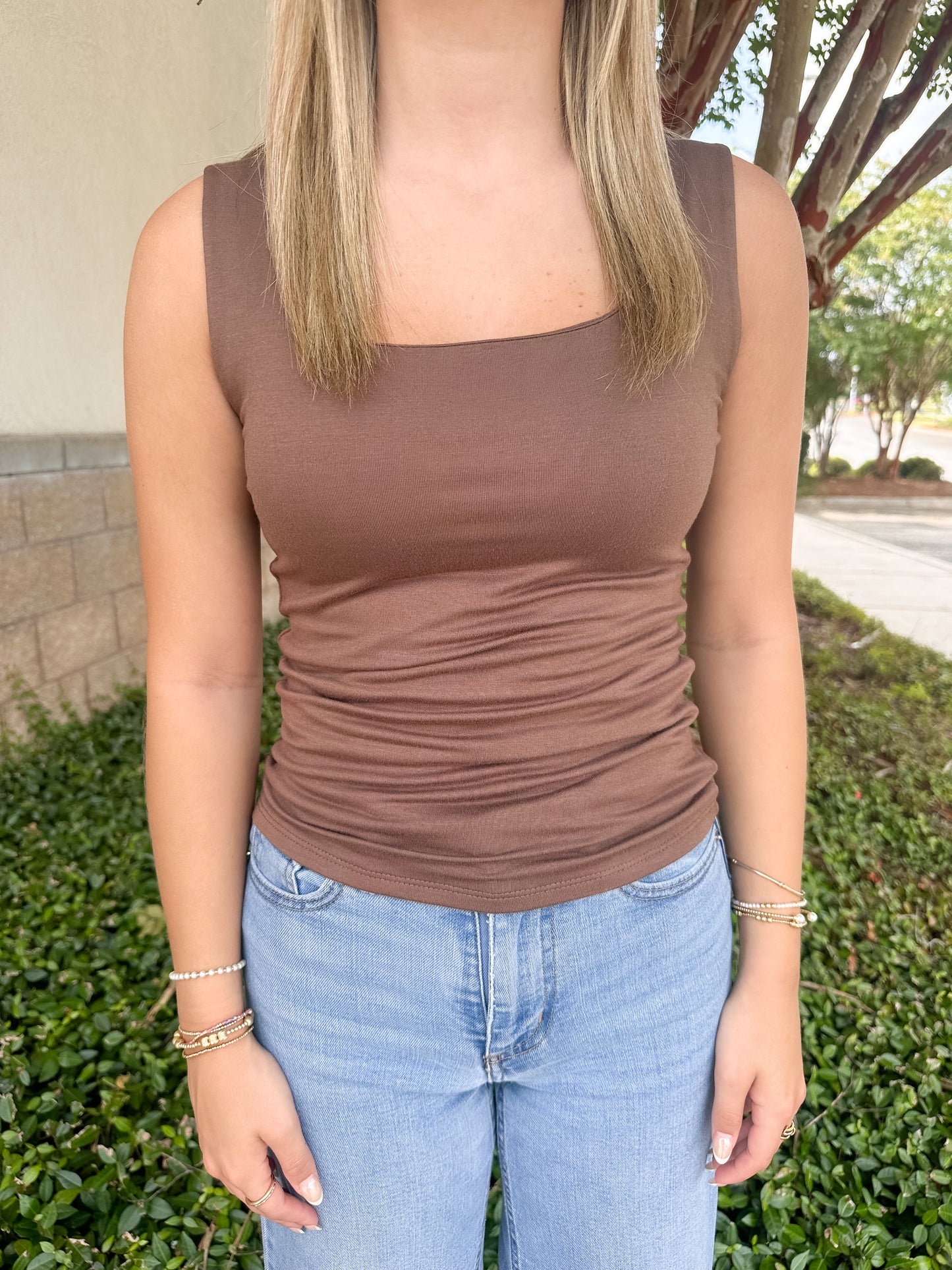 Taylor Knit Scoop Tank