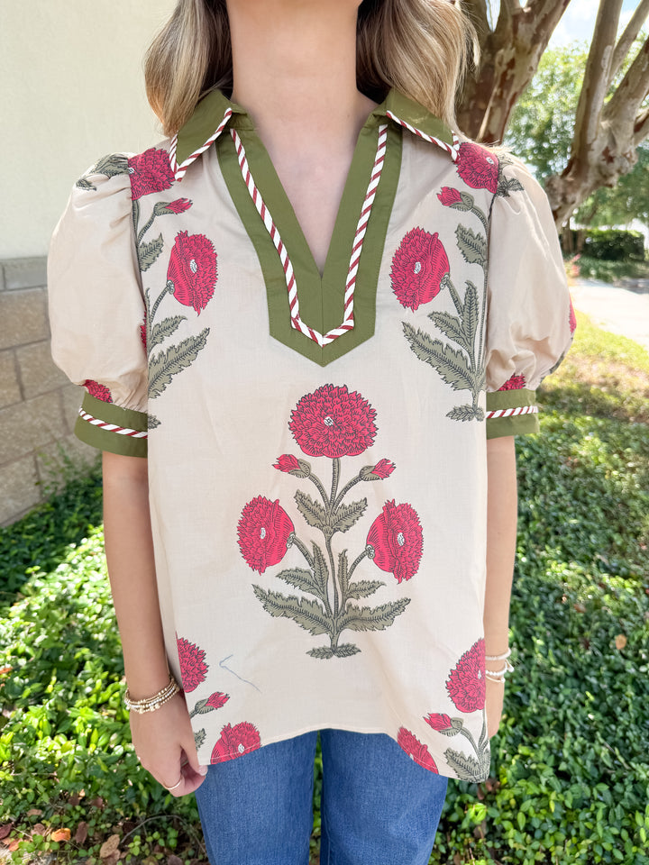 Marlee Floral Top