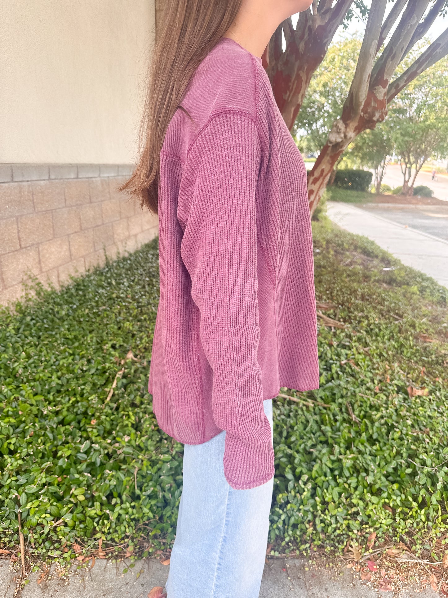 Carol Waffle Long Sleeve