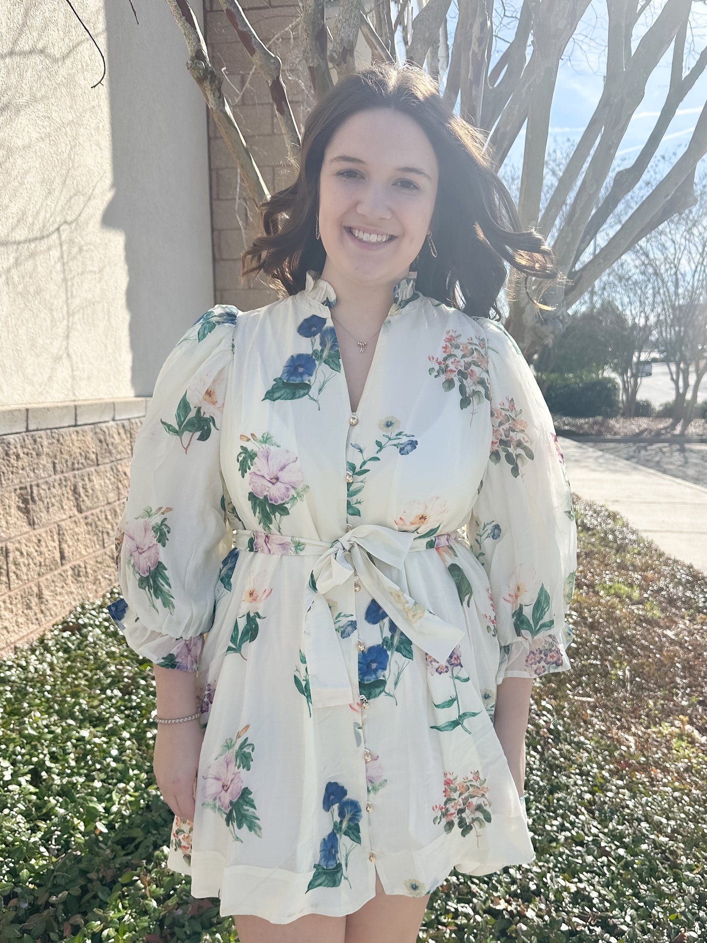 Floral Whispers Dress