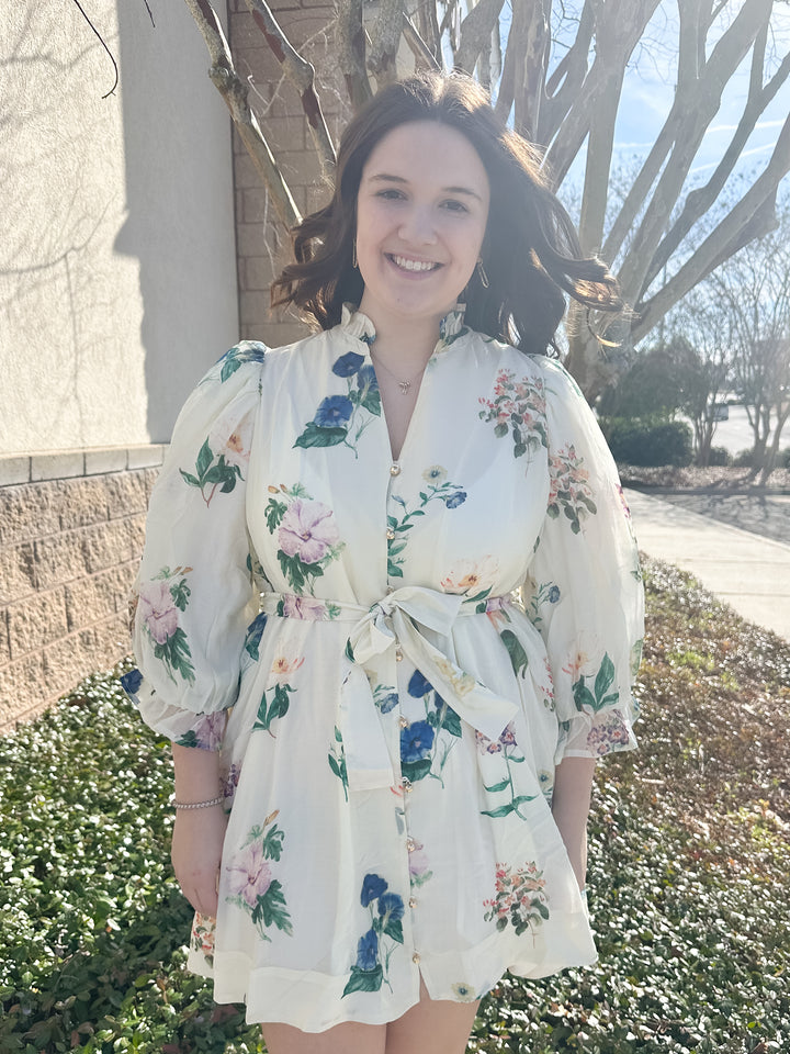 Floral Whispers Dress
