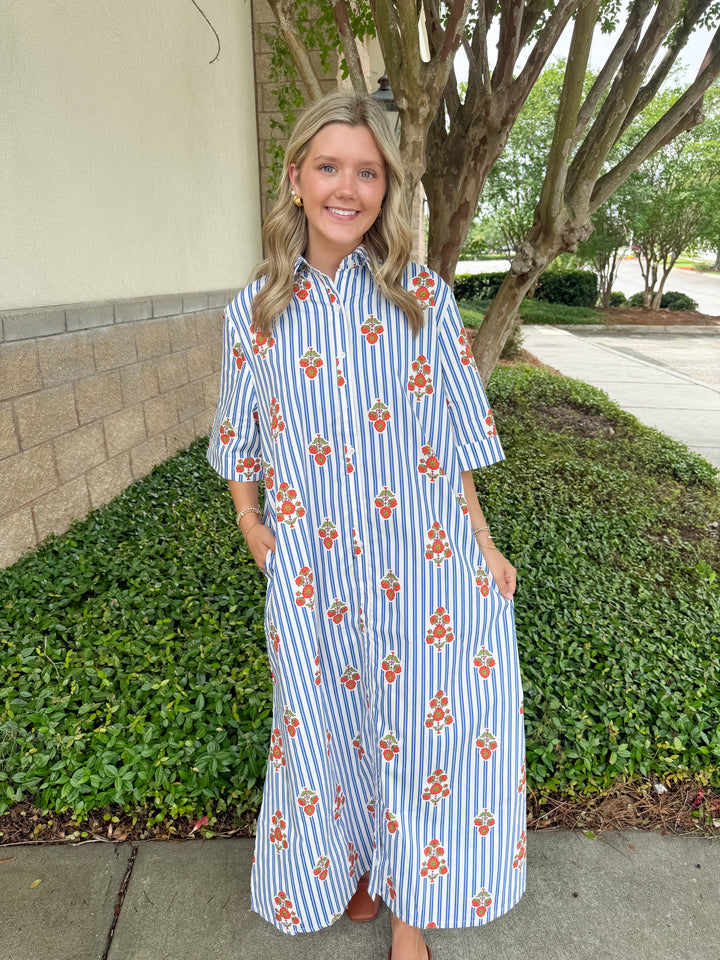 Bryce Stripe Maxi