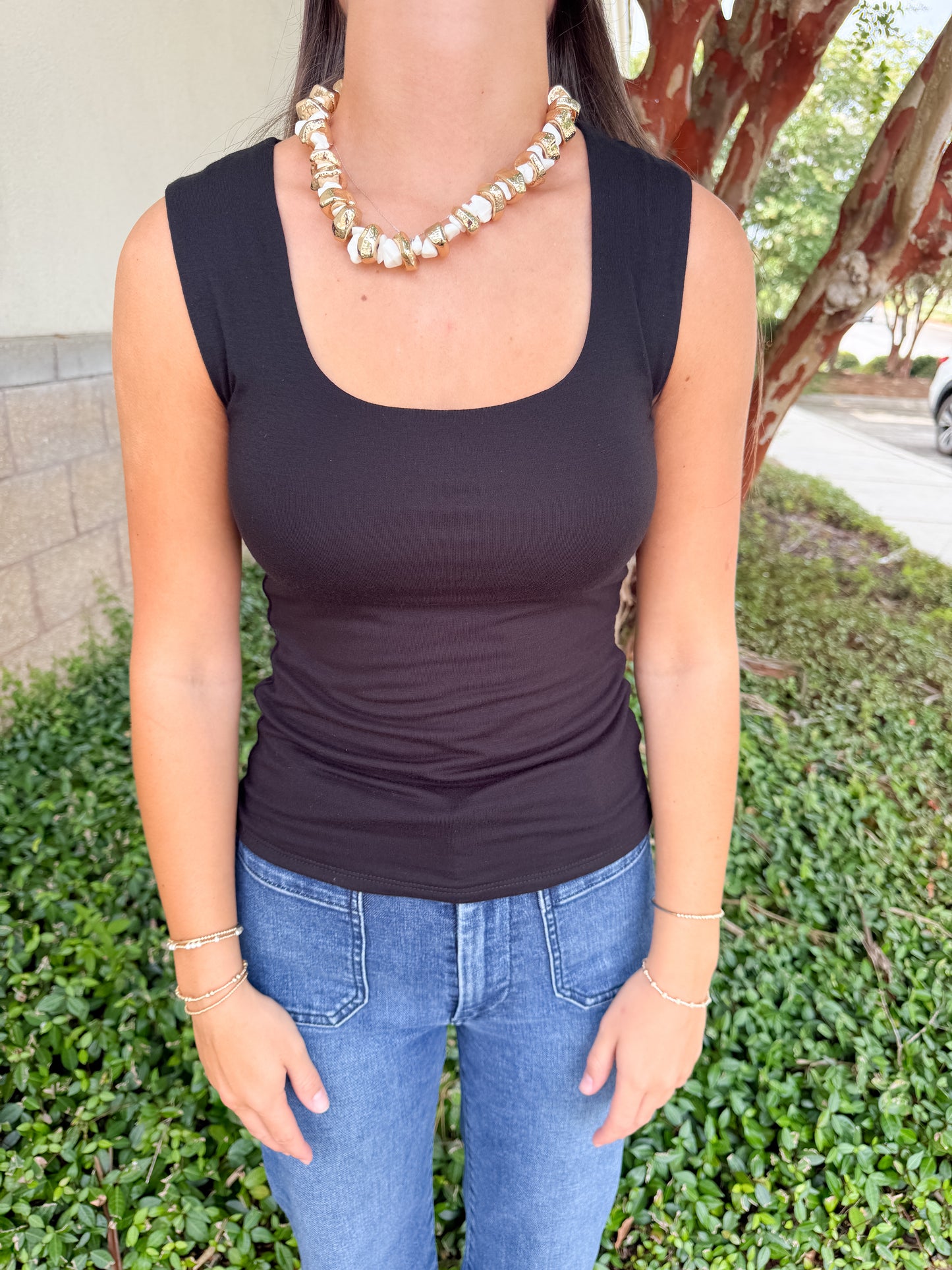 Taylor Knit Scoop Tank
