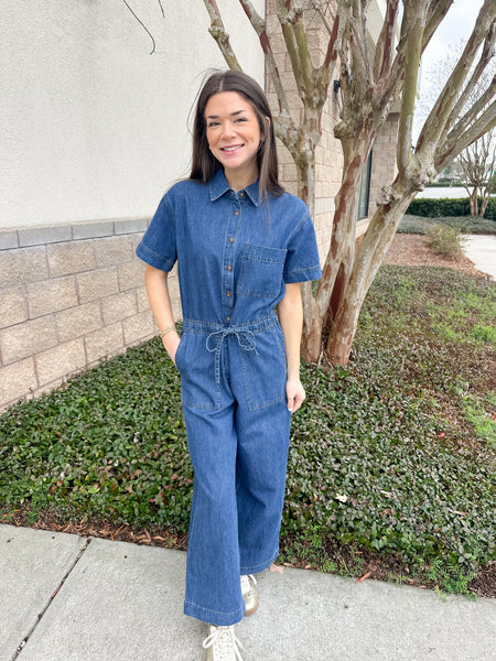 Elsie Denim Jumpsuit – Southern Clothiers
