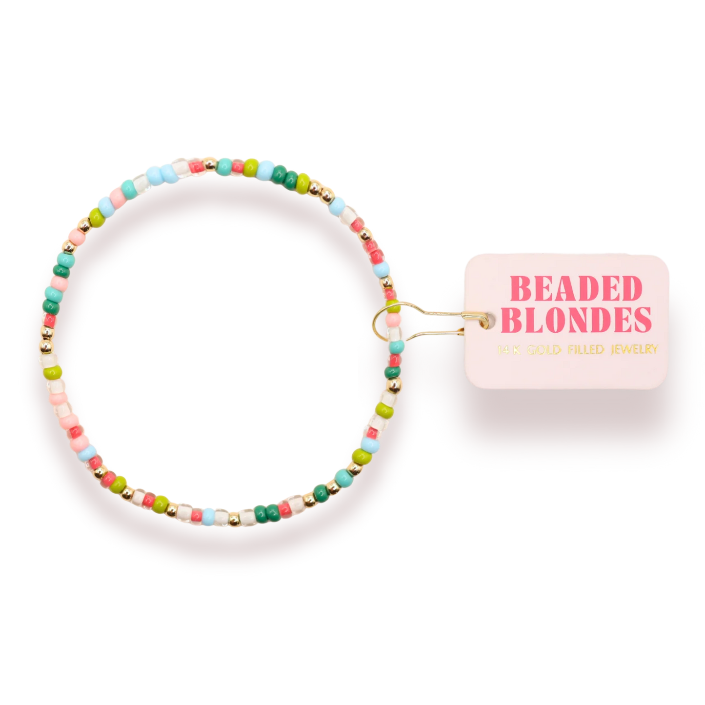 Beaded Blondes Bracelet - Holiday Cheer Sprinkle