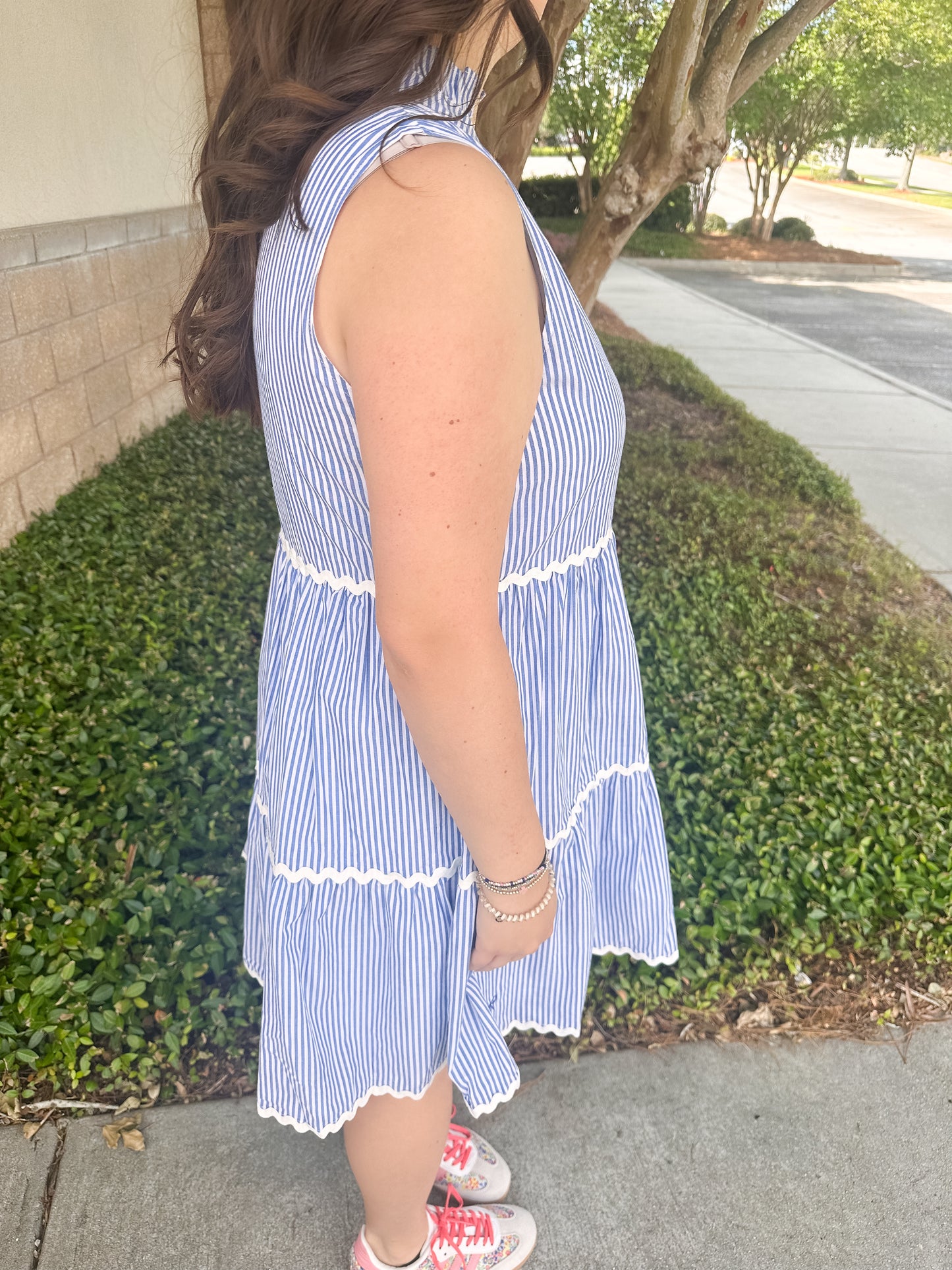 Coastal Prep Tier Dress