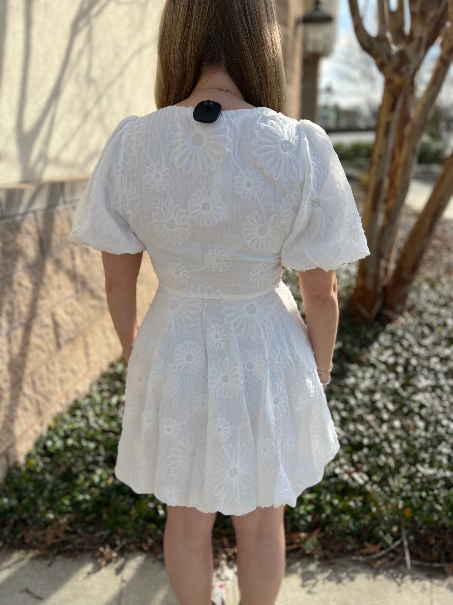 Bradley Bubble Sleeve Mini Dress