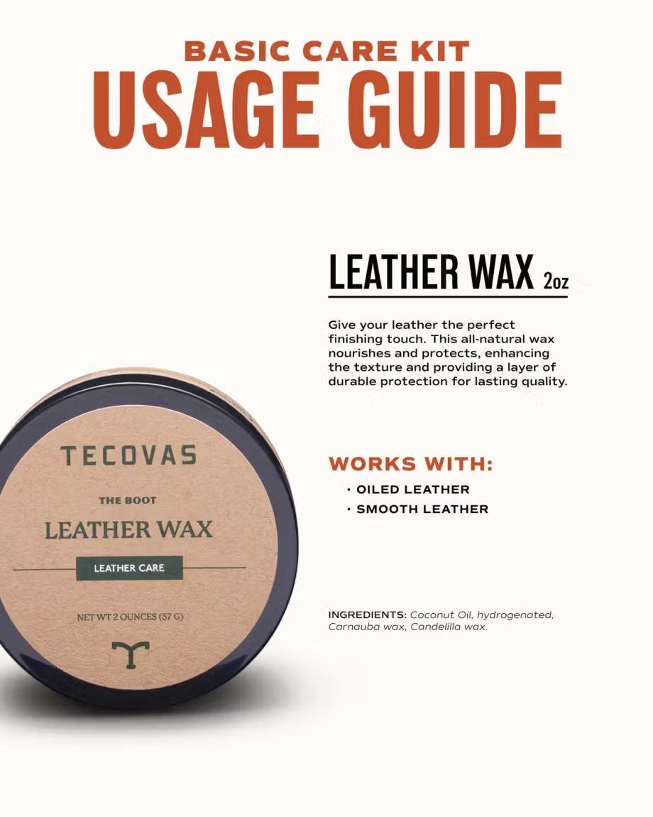 Tecovas Basics Leather Care Kit