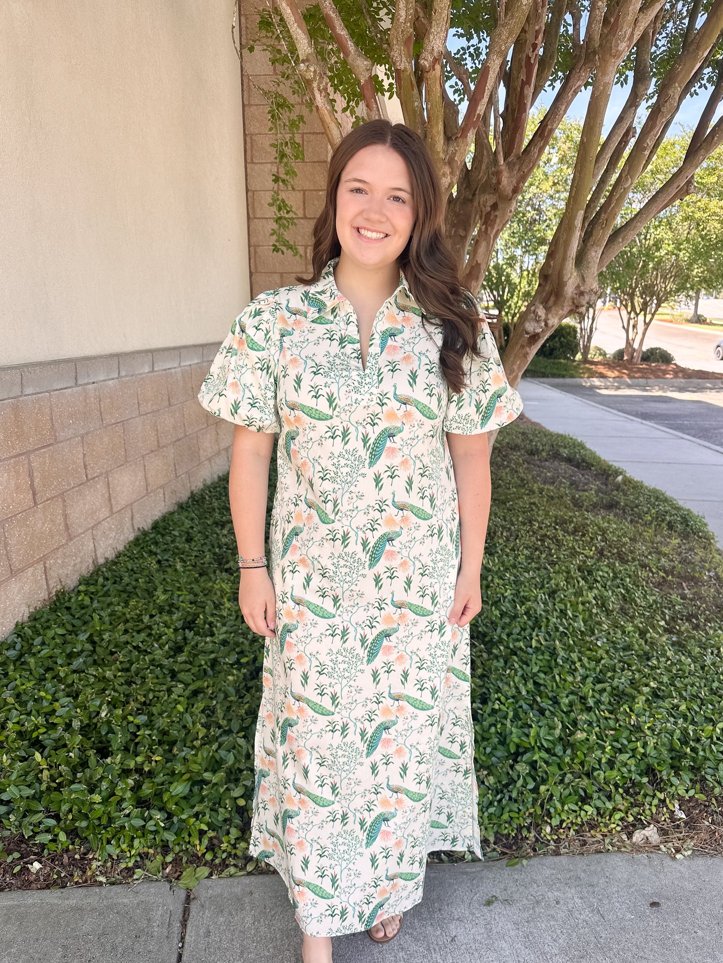 Presley Peacock Midi