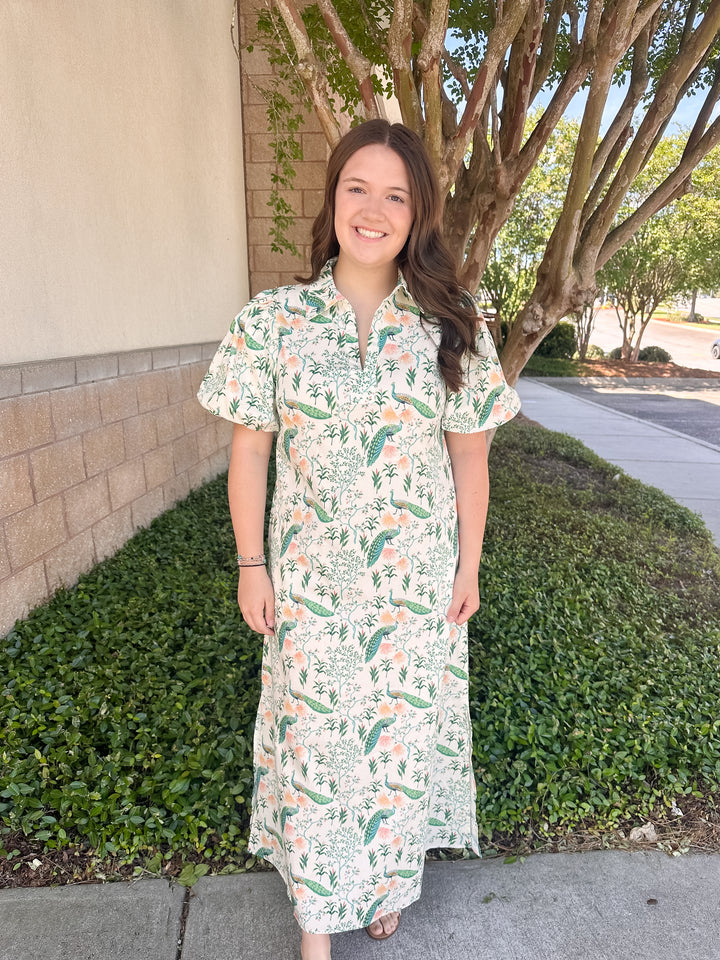 Presley Peacock Midi