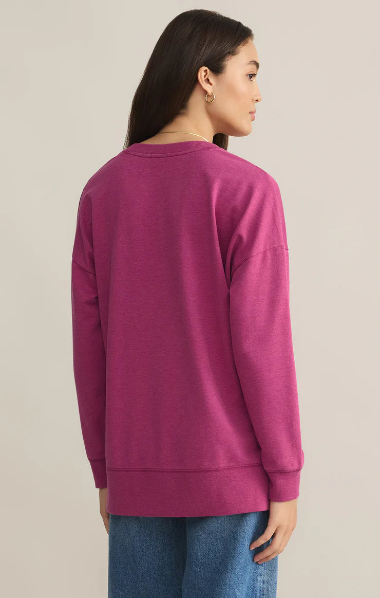Modern V-Neck Weekender Sweatshirt Z Supply