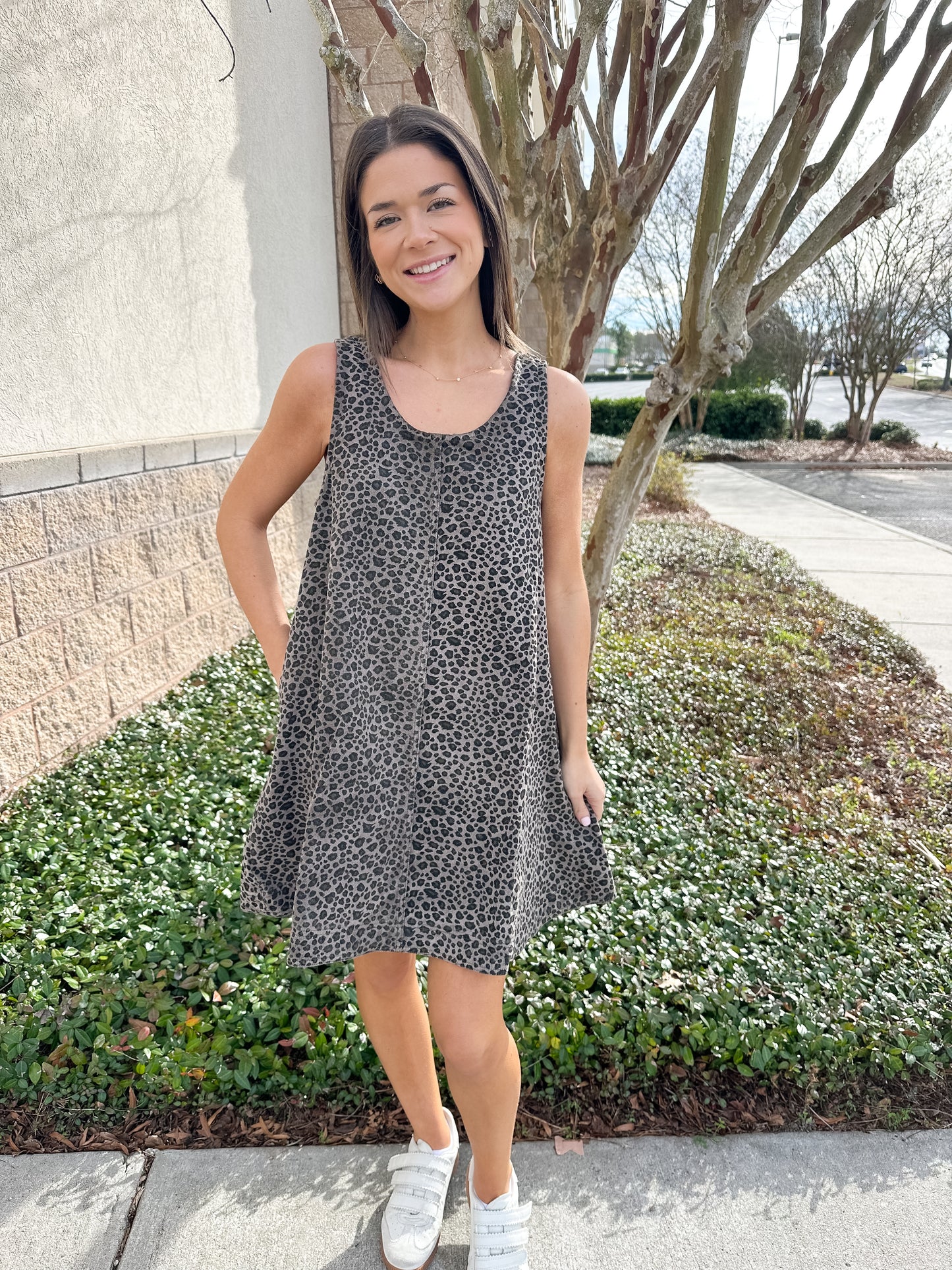 Leopard Girl Mini Dress