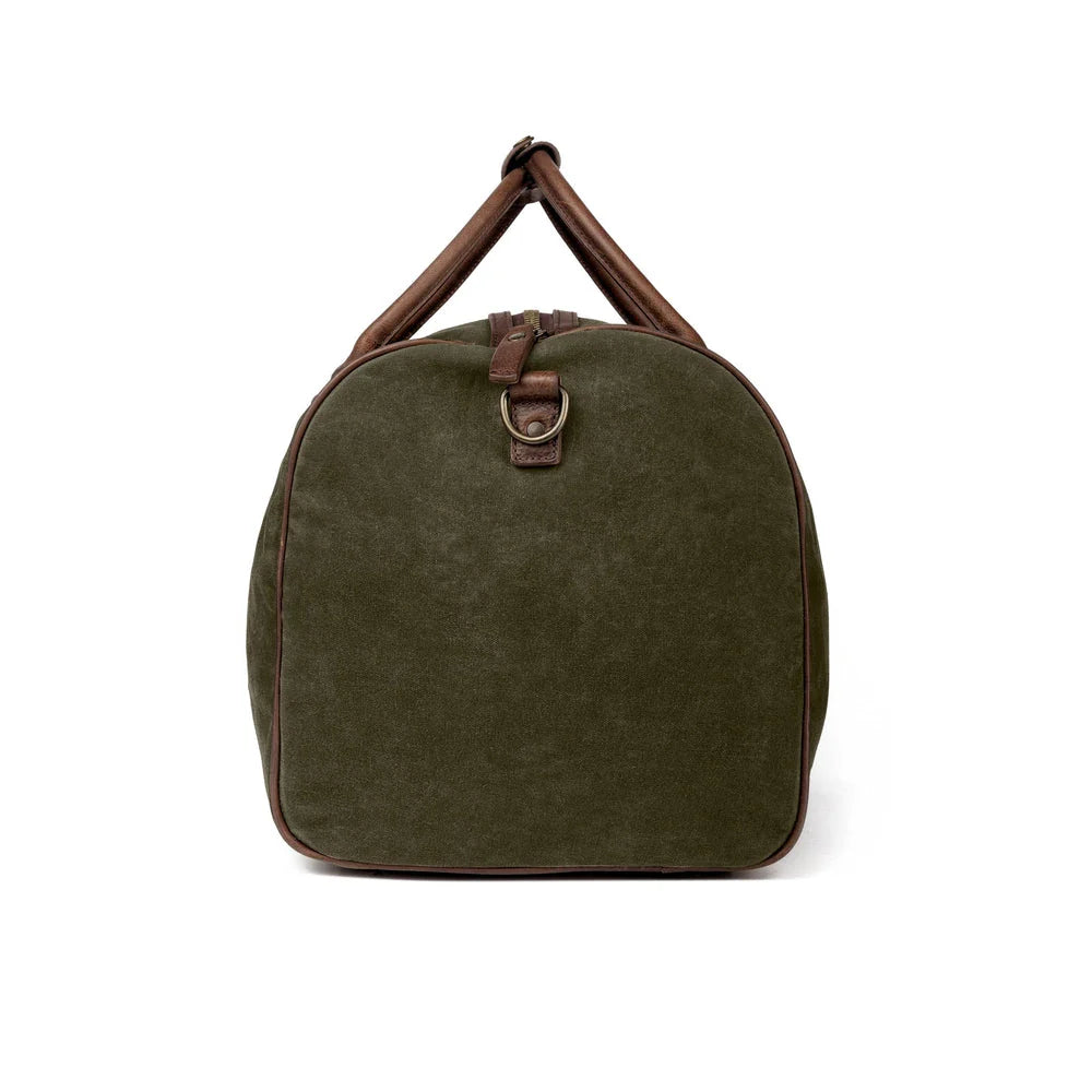 Mission Mercantile Campaign Waxed Canvas Large Field Duffle Bag