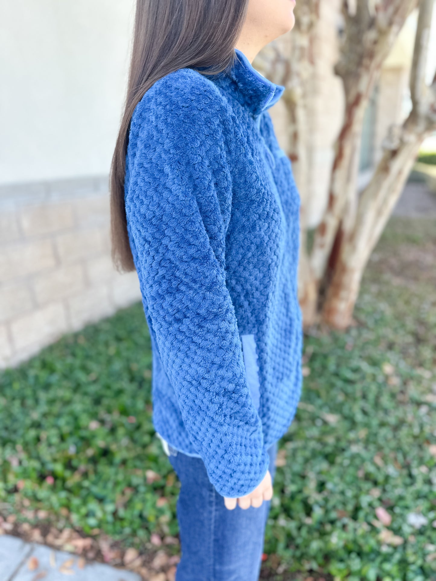 Simply Soft Pullover - Dark Blue