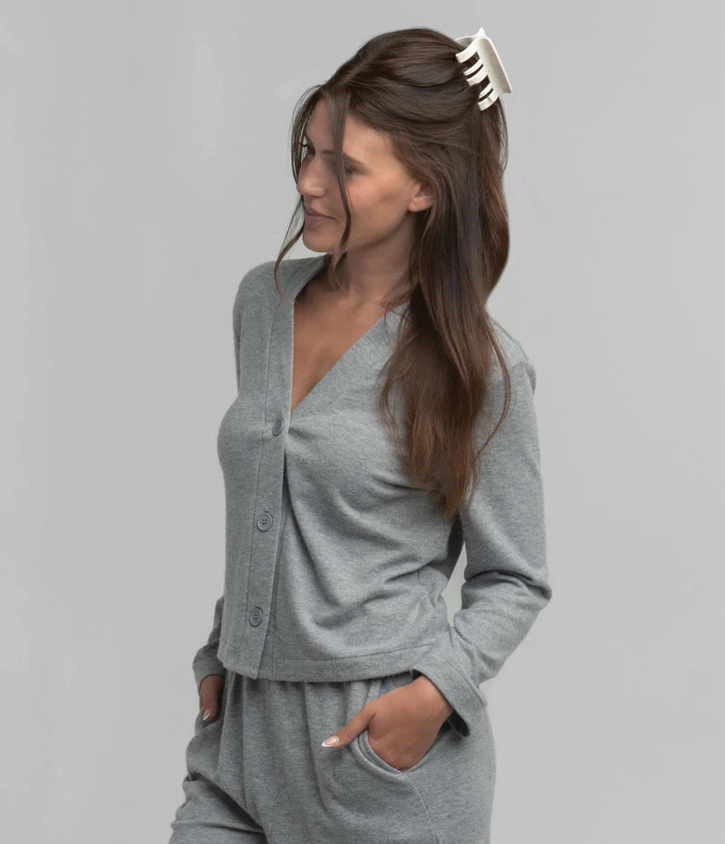 SSCO Women’s Cozy Cloud Cardigan - Harbor Slate