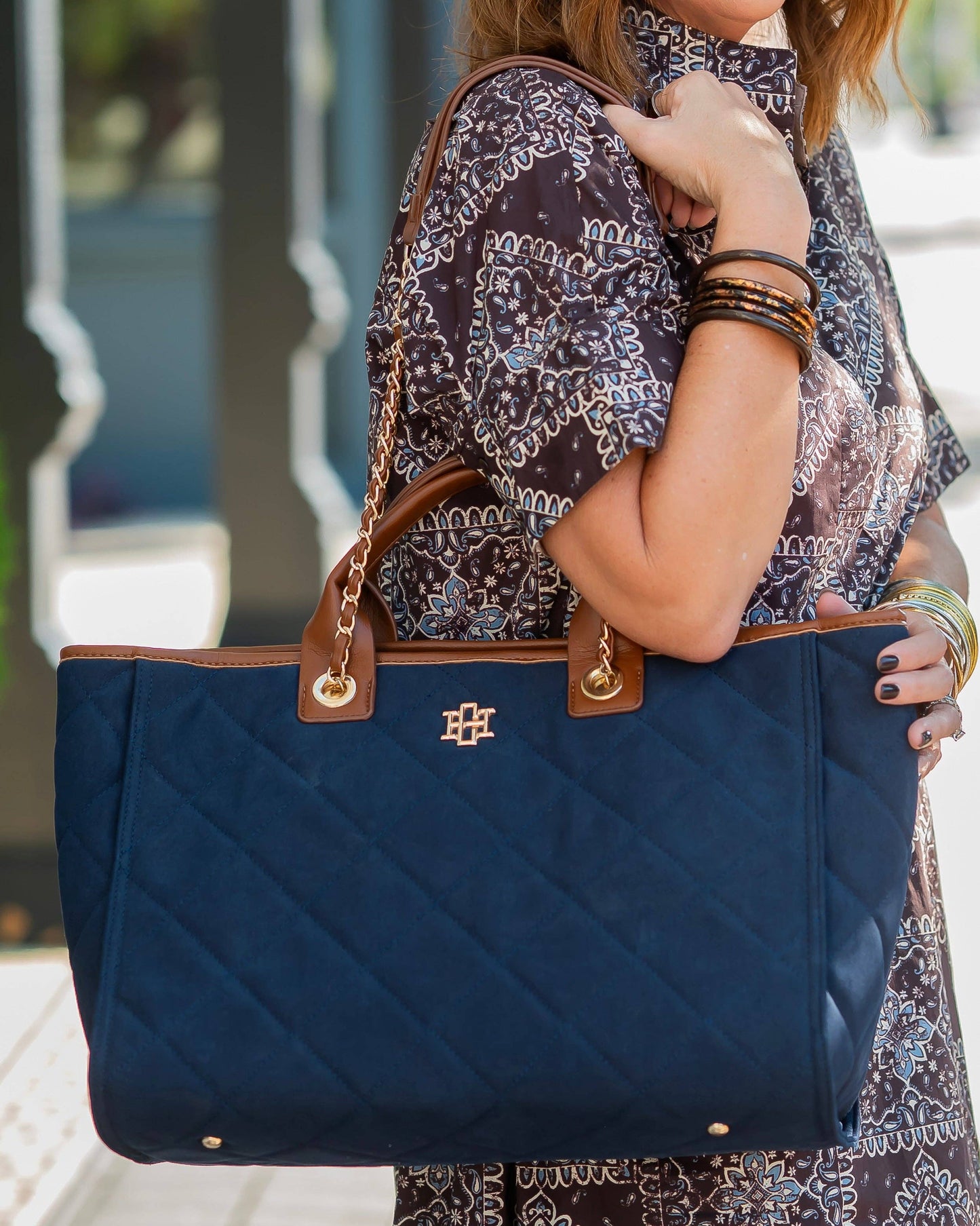 CH Missy Tote Navy S LD