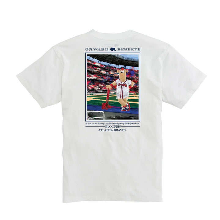 Onward Reserve Atlanta Braves Blooper S/S T-Shirt - White