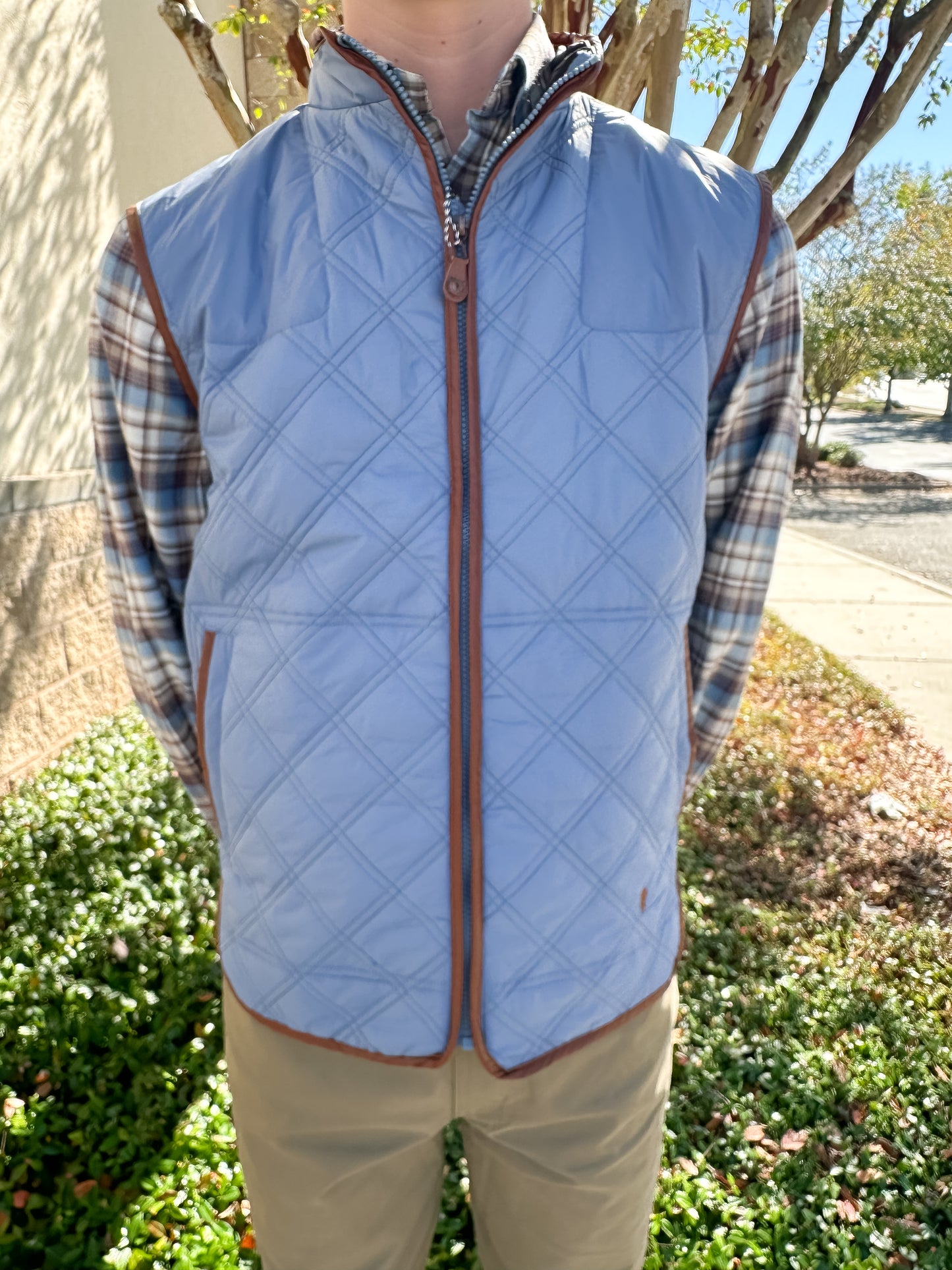 S. Casanova F25 Saddle Ridge Quilted Vest
