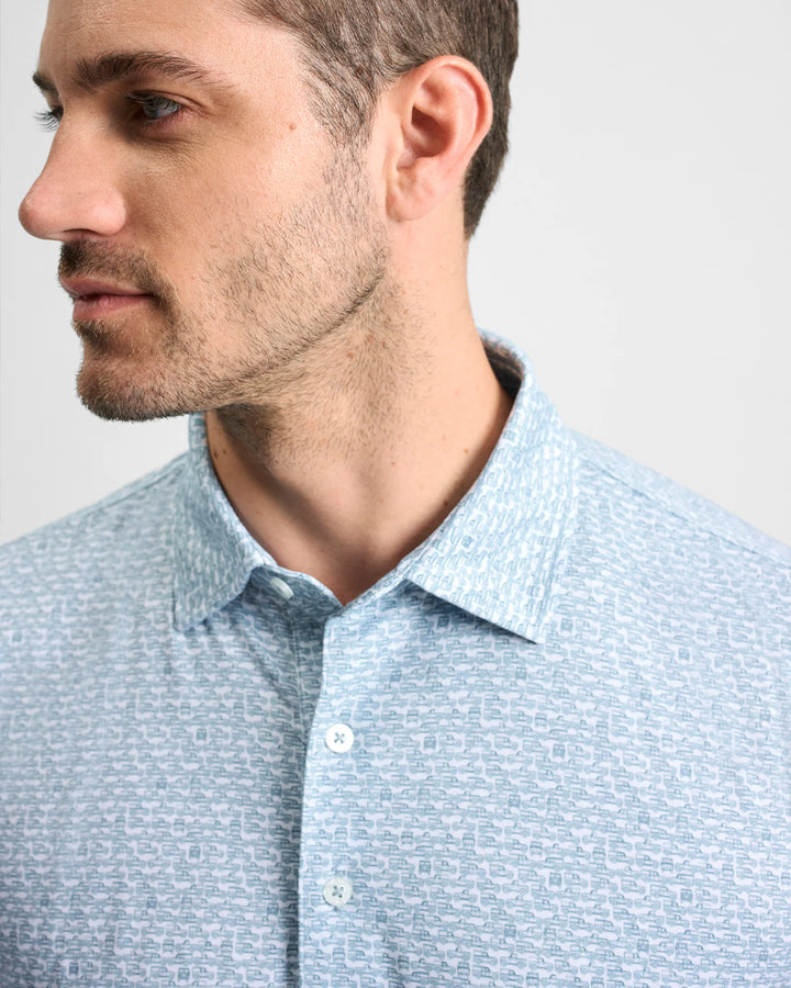Genteal Spring ‘25 Printed Performance Polo - Defenders