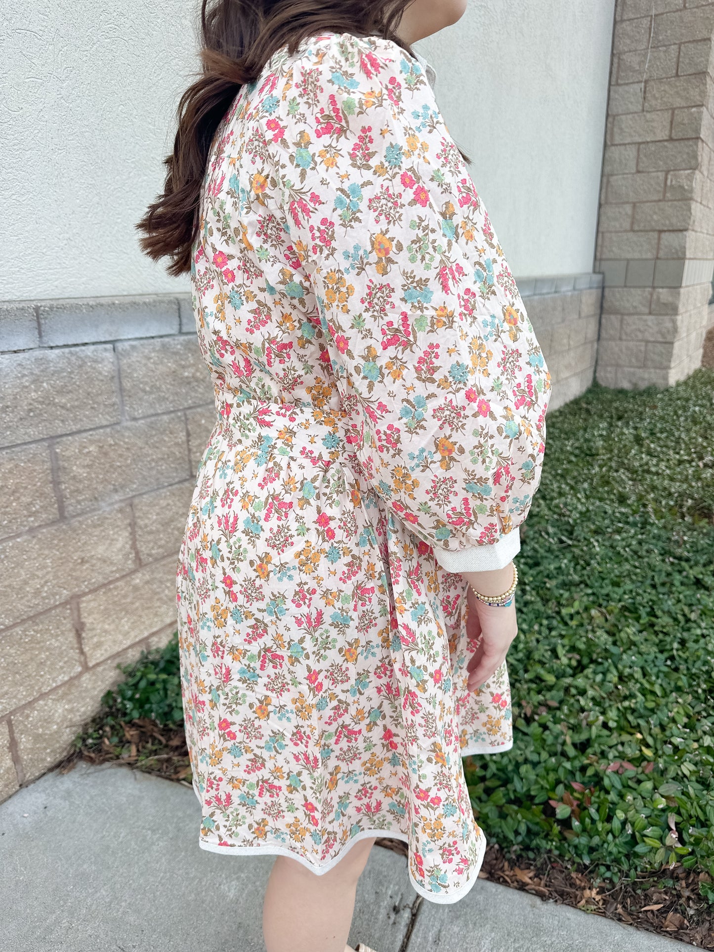 Marsha Dress - Cream