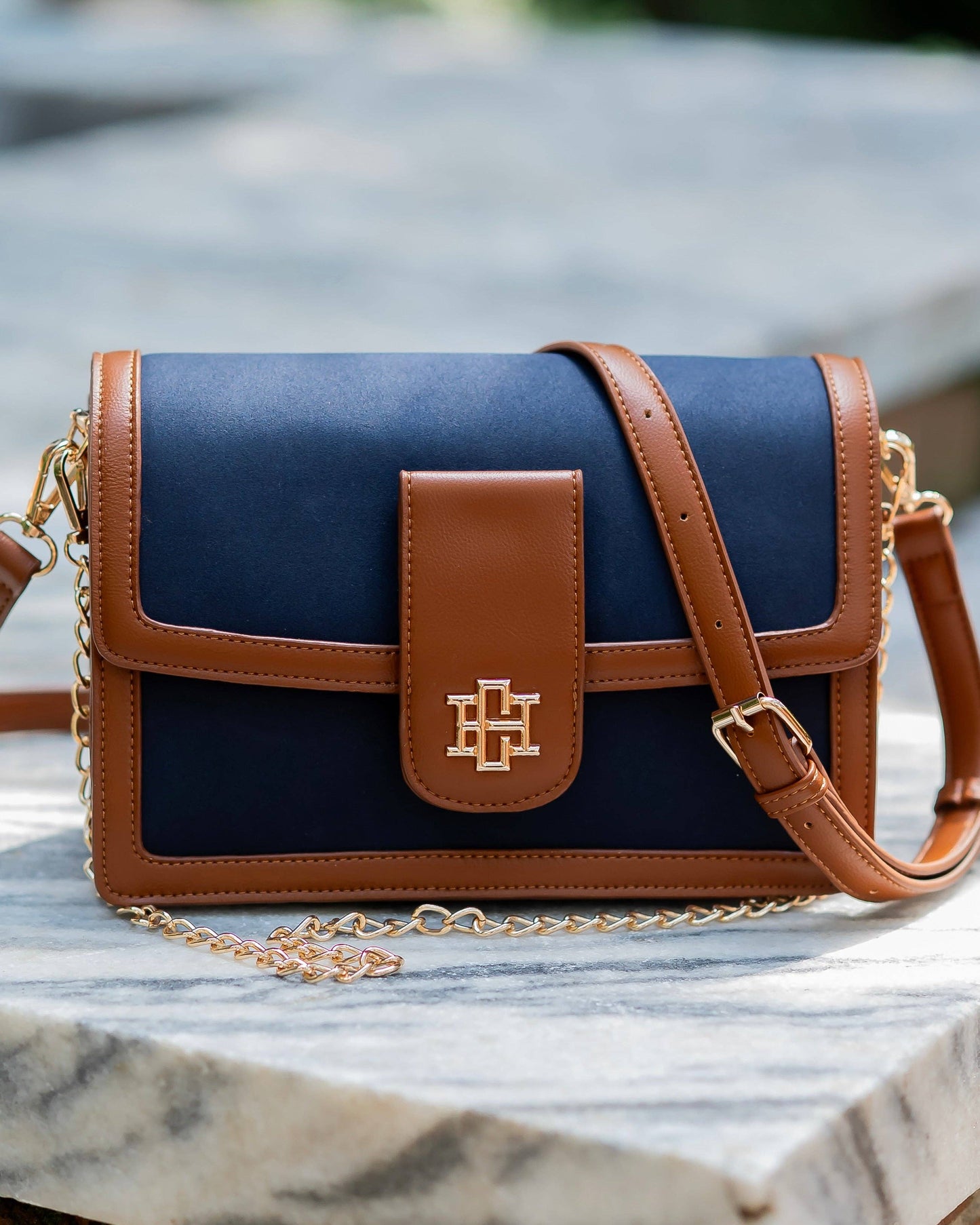 CH Collins Crossbody Navy S