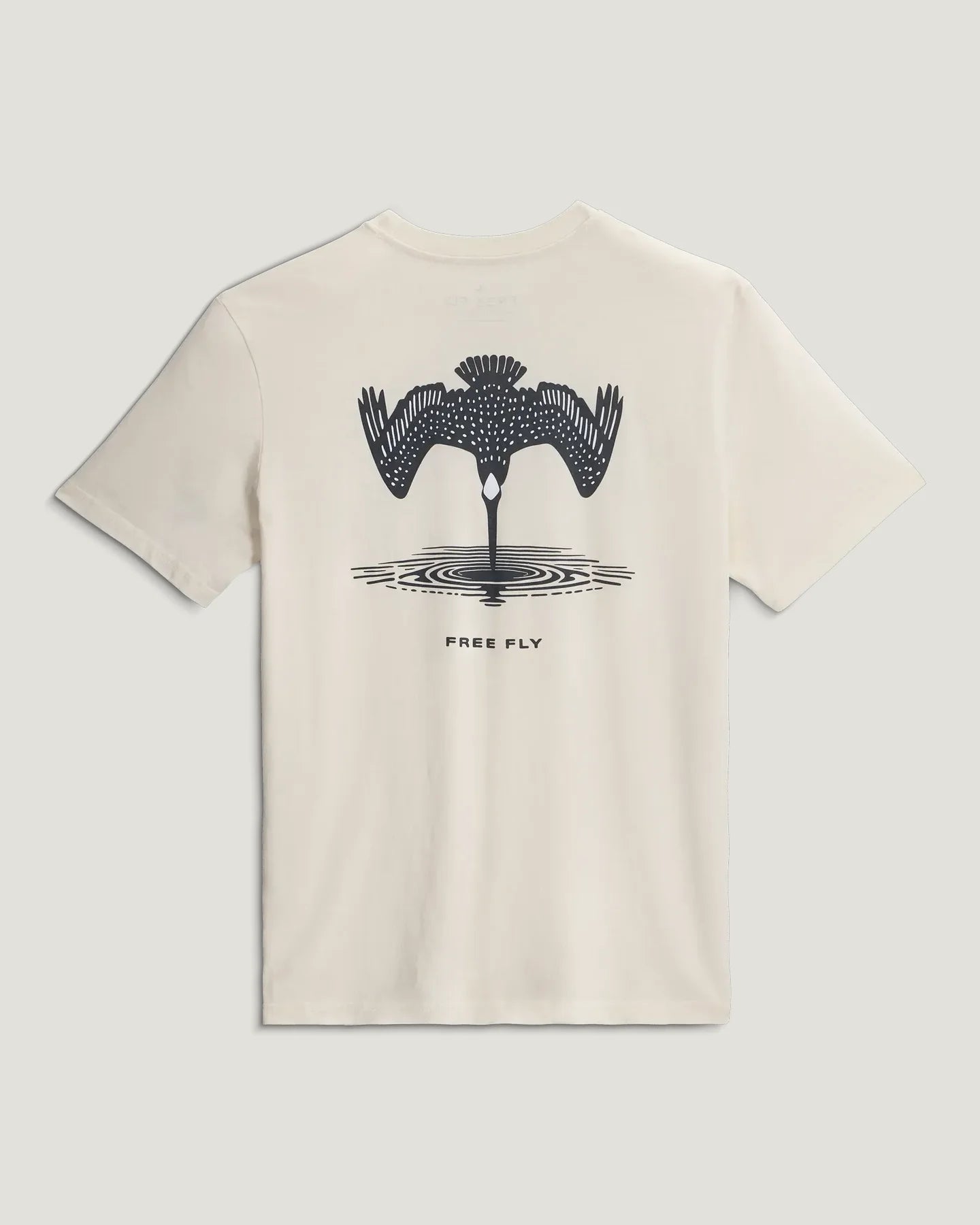 Free Fly Men’s Dive Bomb Pocket S/S T-Shirt - Heather Sea Salt
