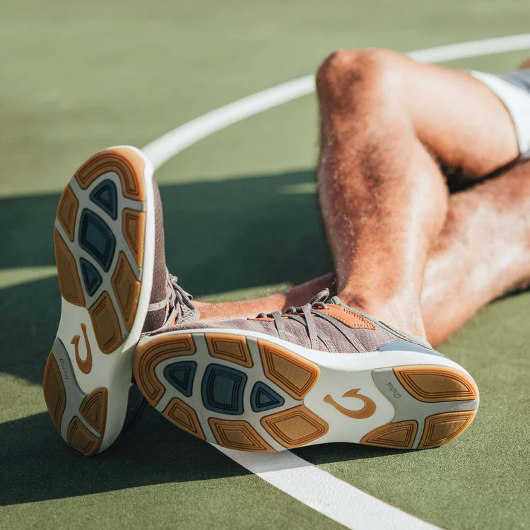 Olukai Men’s Mio Lī Everyday Athletic Shoes - Pavement|Vintage Indigo