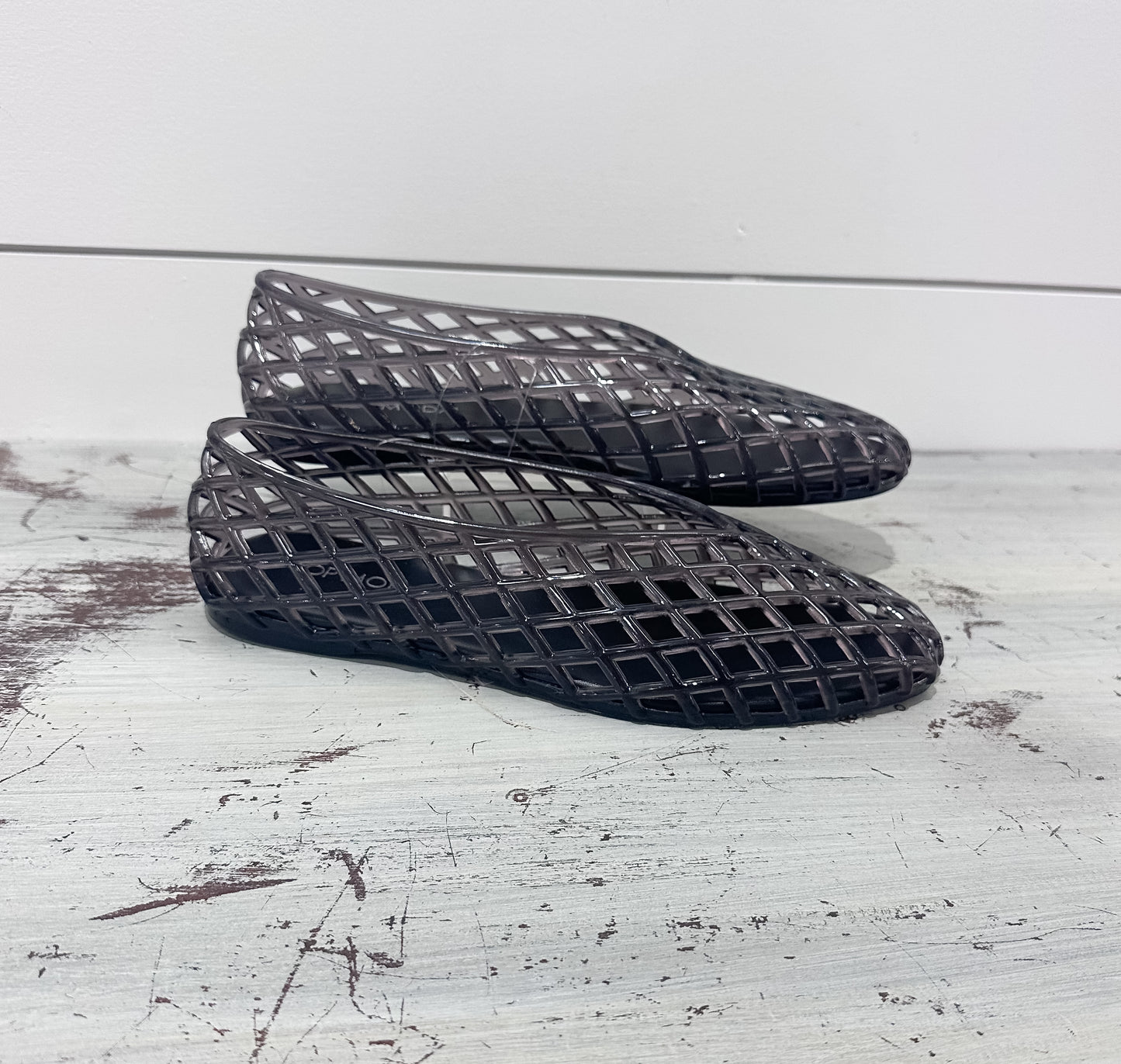 Ashley Jelly Flats - Black