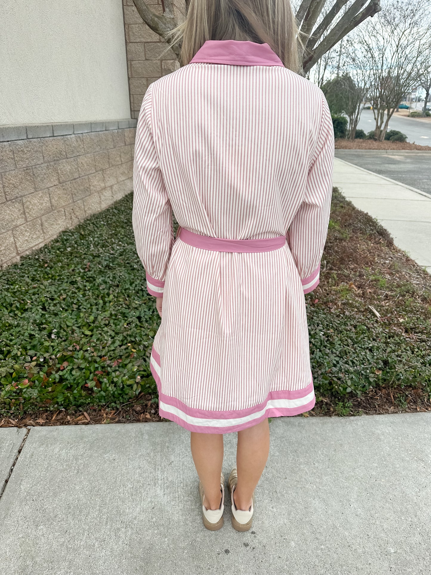 Augusta Dress - Pink