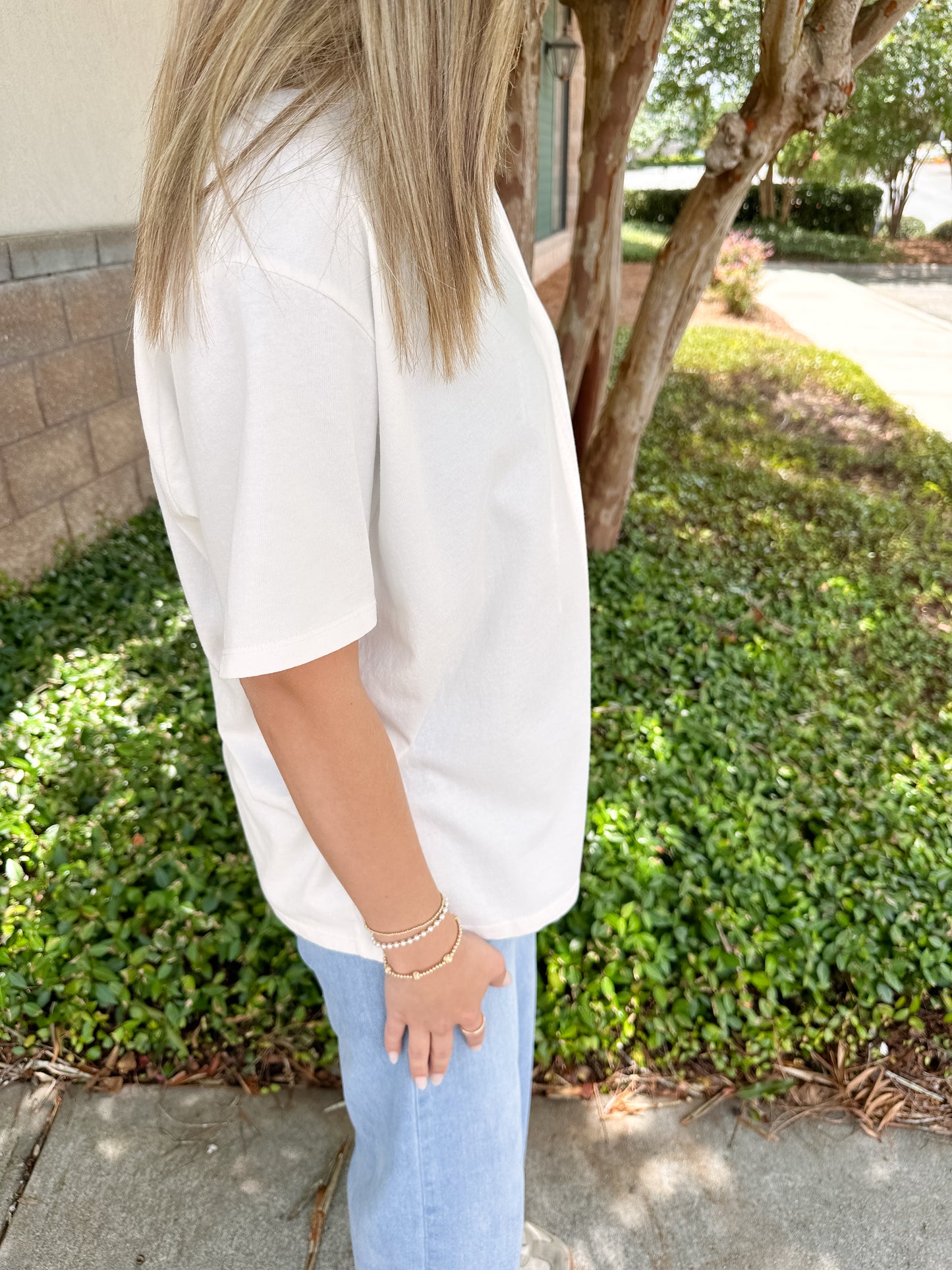 Velma Basic Tee - White